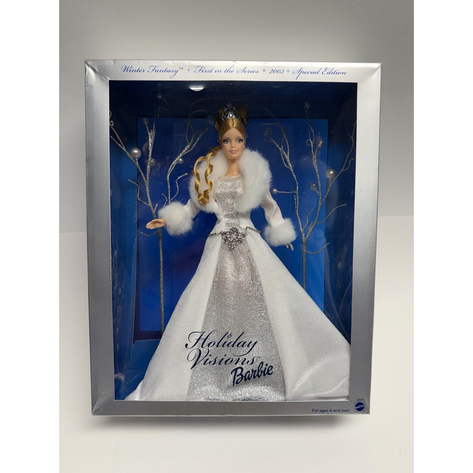VTG Holiday Visions Barbie Winter Fantasy First In Series 2003 Special Edition