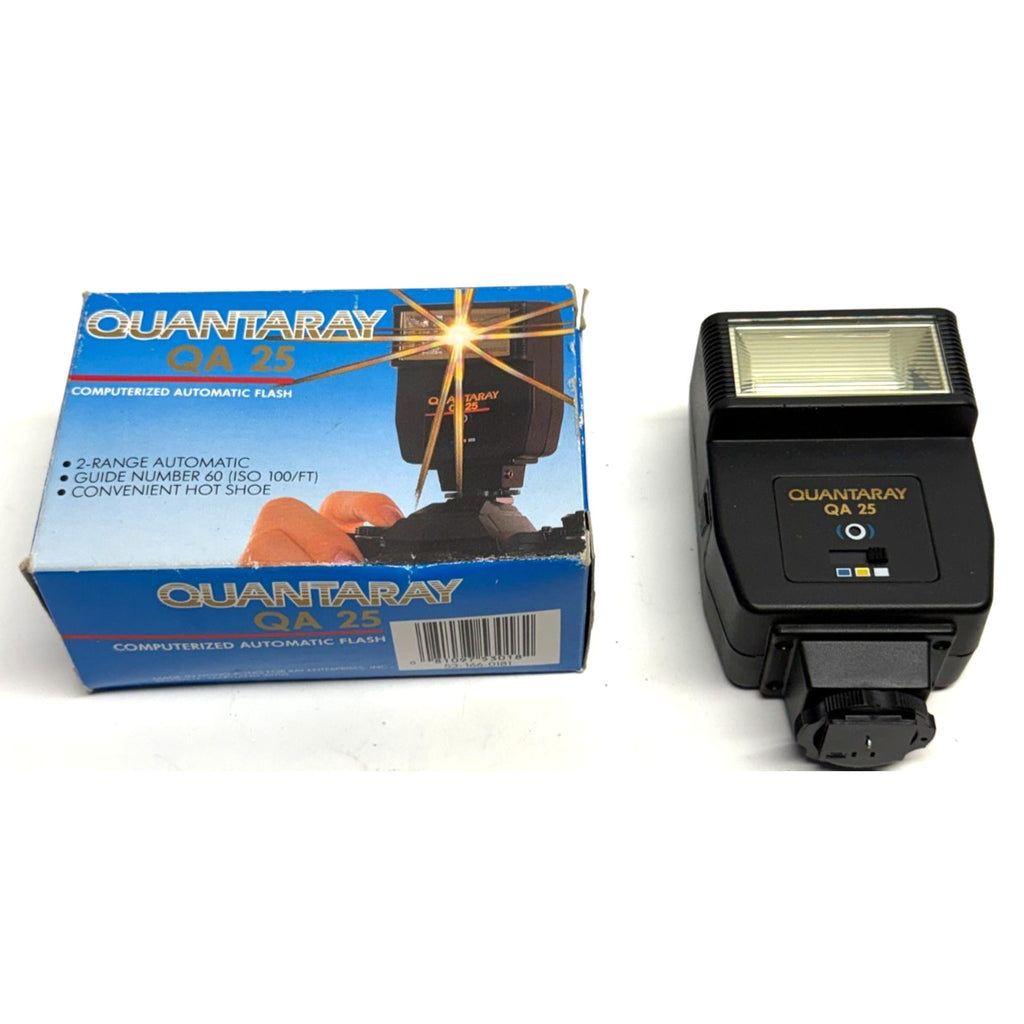 Vintage Quantaray QA 25 Computerized Automatic Flash In Box