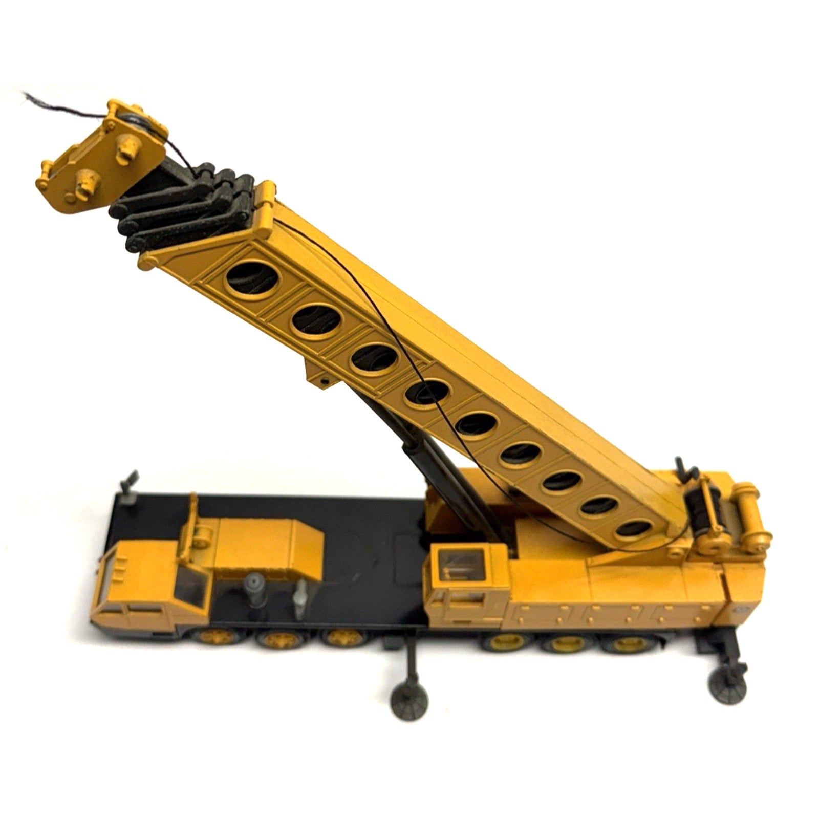 Vintage NZG 152 Grove TM1500 Mobile Crane - Yellow 1/55 Die-cast Made In Germany