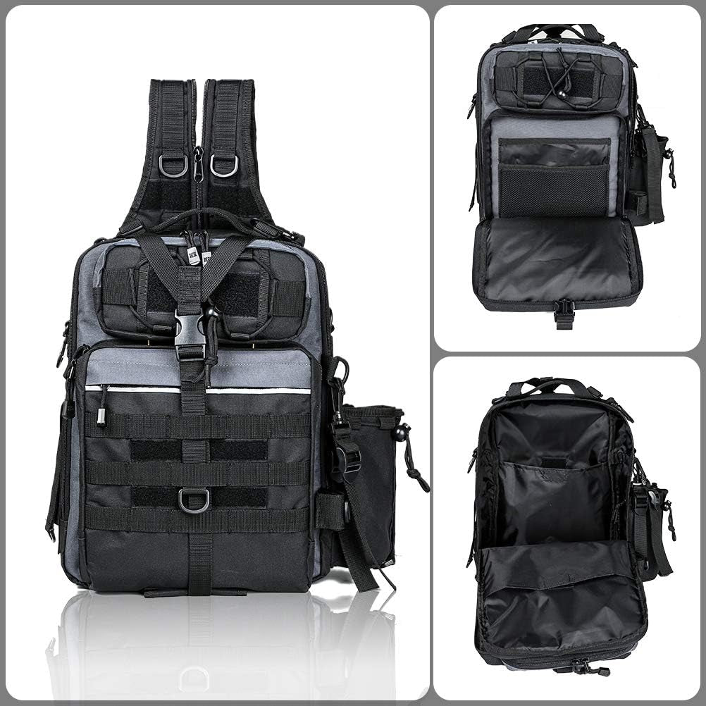 Ultimate Outdoor Tackle Bag - Spacious Water-Resistant Fishing Backpack for Adventurers
