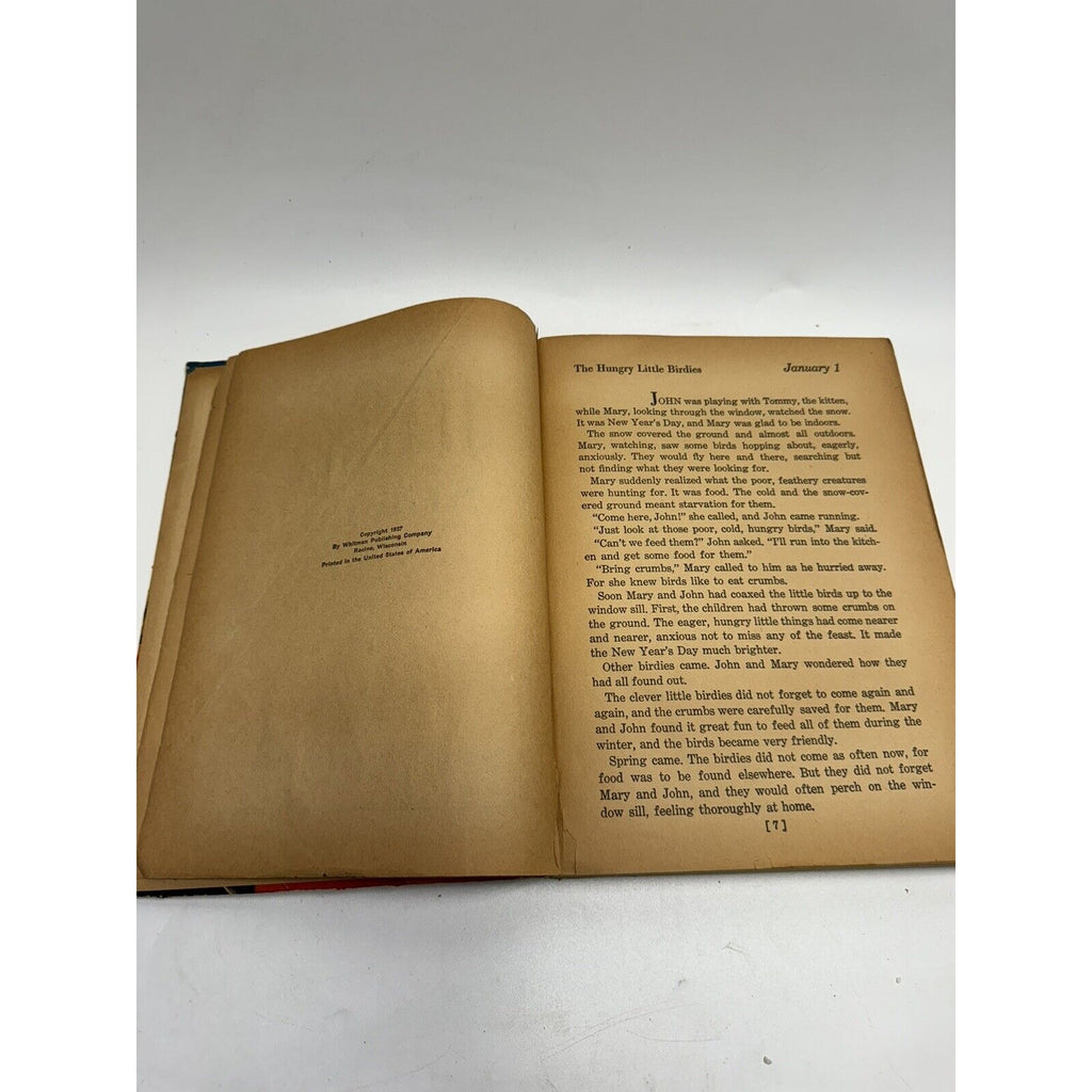 VINTAGE "RARE" 365 Bedtime Stories Book By Viola Ruth Lowe 1937 Whitman Pub Co
