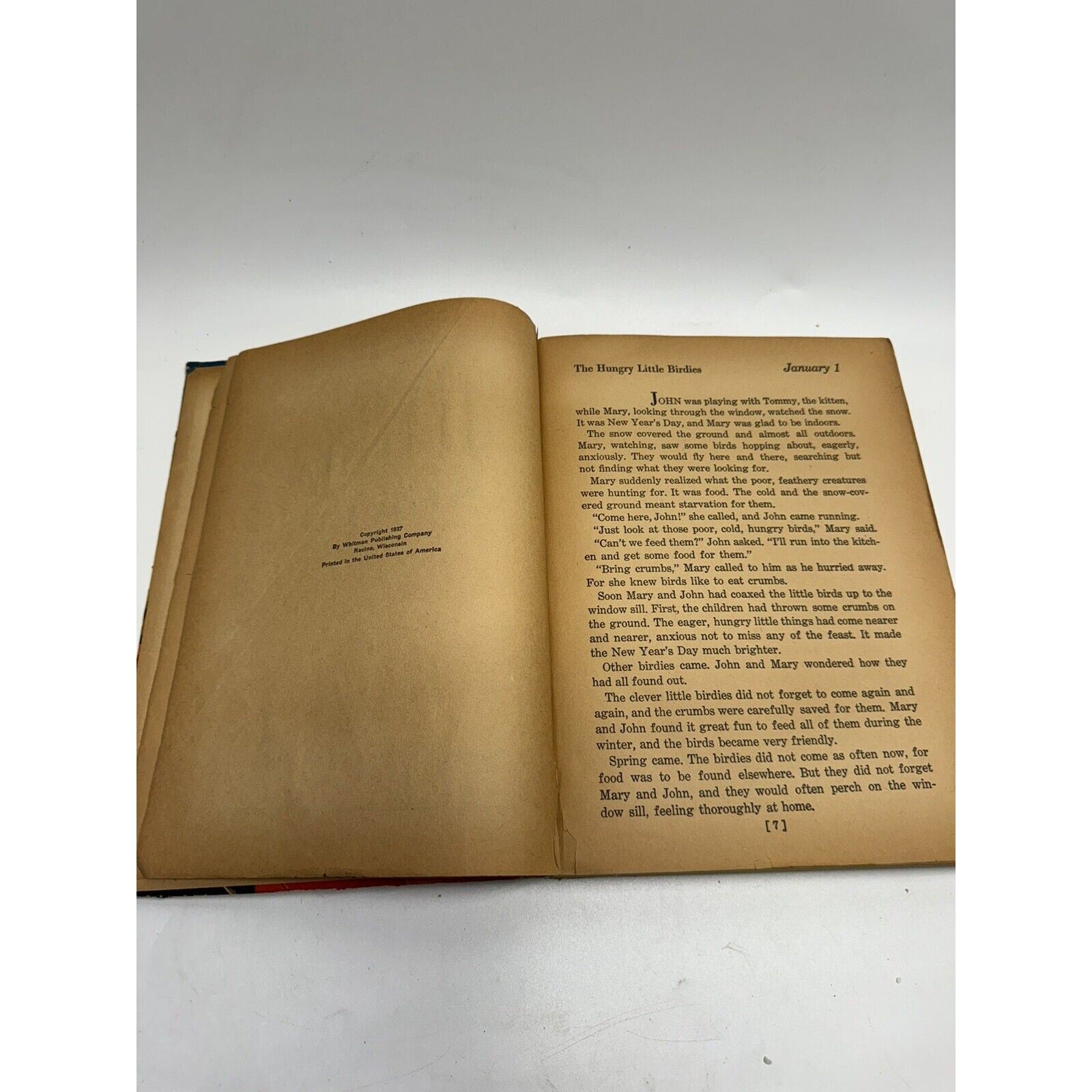 VINTAGE "RARE" 365 Bedtime Stories Book By Viola Ruth Lowe 1937 Whitman Pub Co