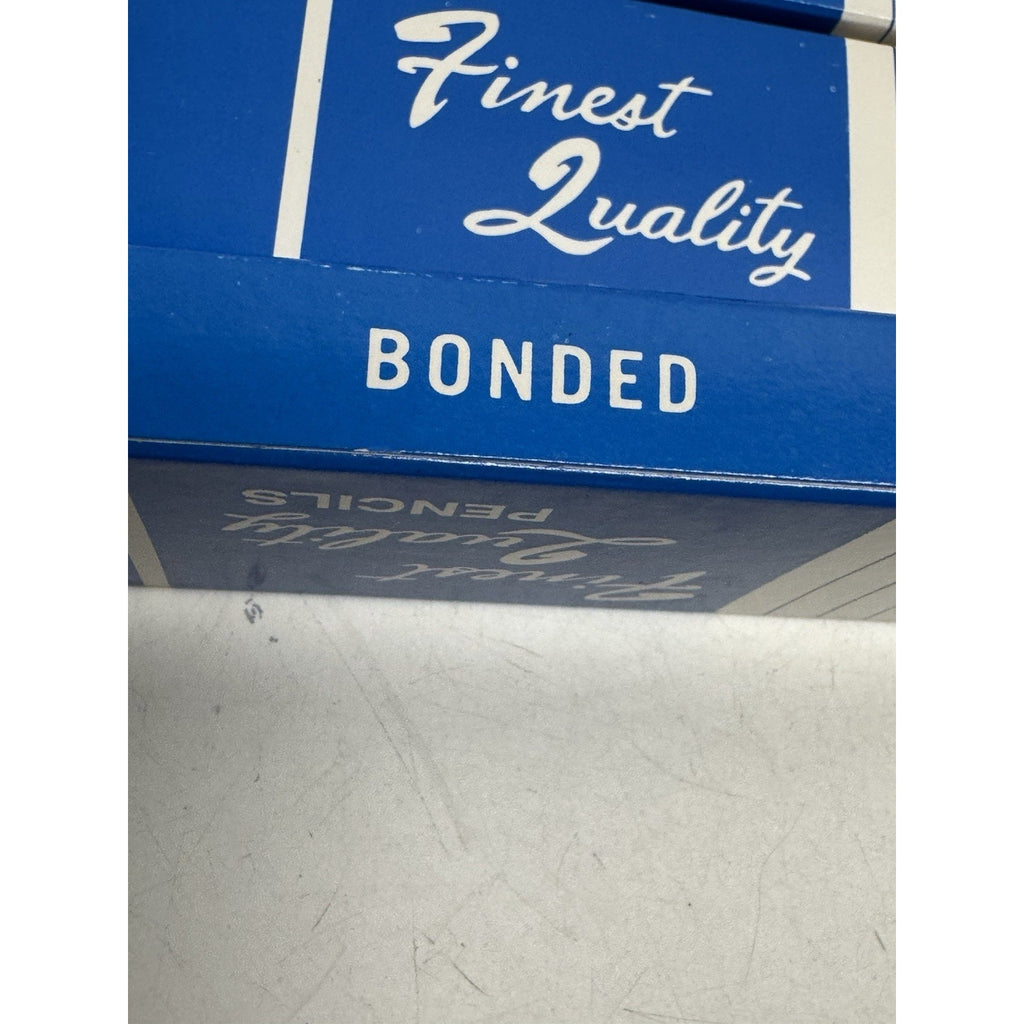 Lot of 5 VINTAGE Bonded Lead Tipped Hexagon Pencils PMA Certified D4236 Made USA