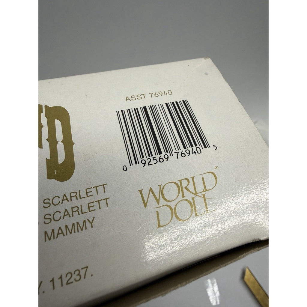 VTG Gone with the Wind SCARLETT Limited Edition Collectible by World Doll #76910