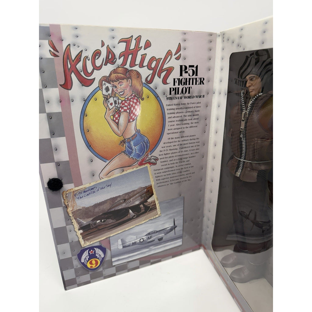 VINTAGE SEALED NEW 1:6 Ultimate Soldier P-51 FIGHTER PILOT WWII 9th USAAF 1944