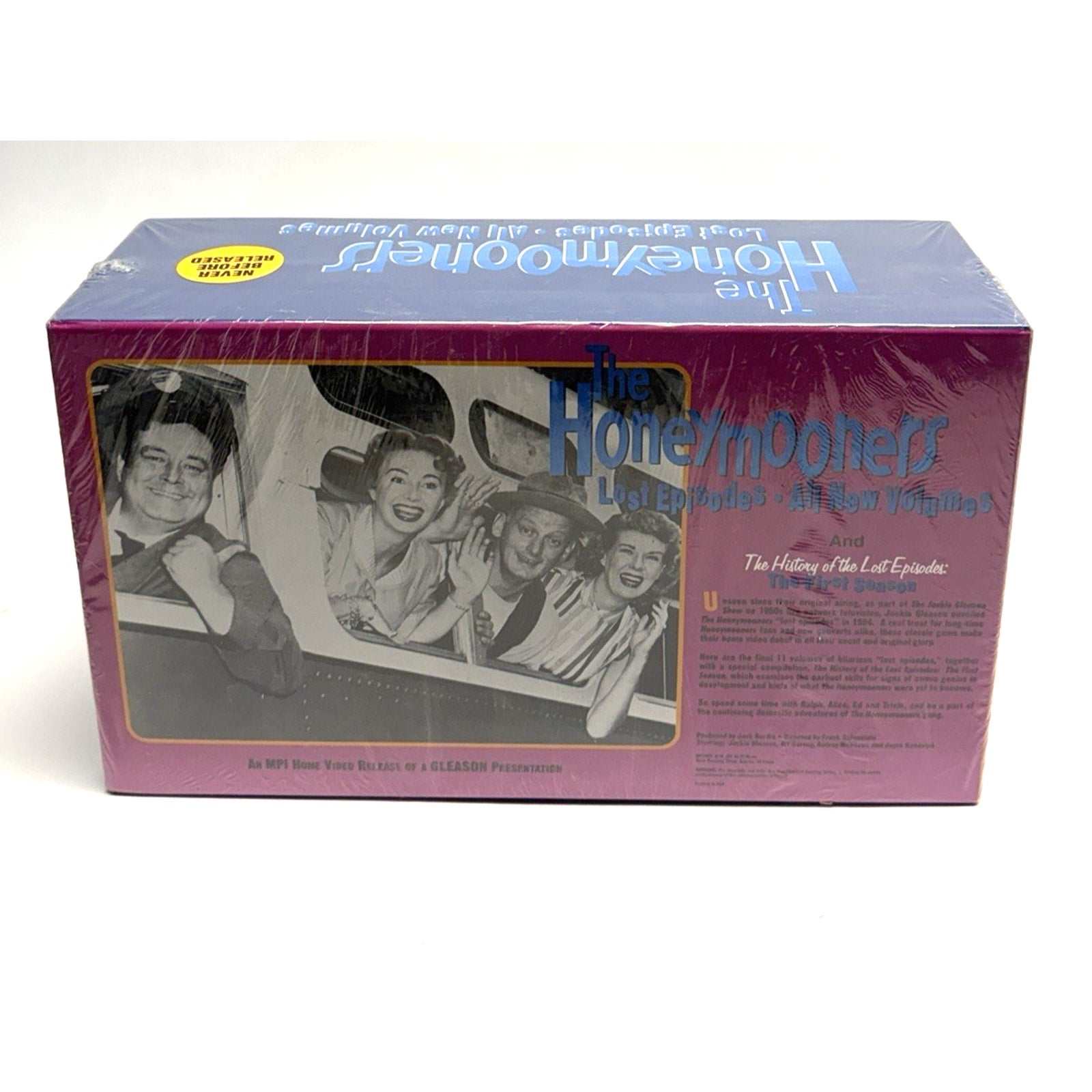 VTG The Honeymooners - The Lost Episodes: Collection (VHS, 1995, 12-Tape Set)