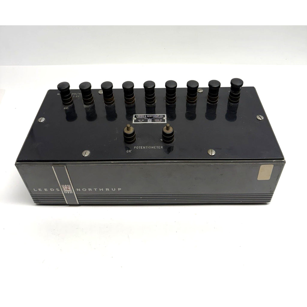 VINTAGE LEEDS & NORTHRUP 7591 VOLT BOX POTENTIOMETER ~~ UNTESTED