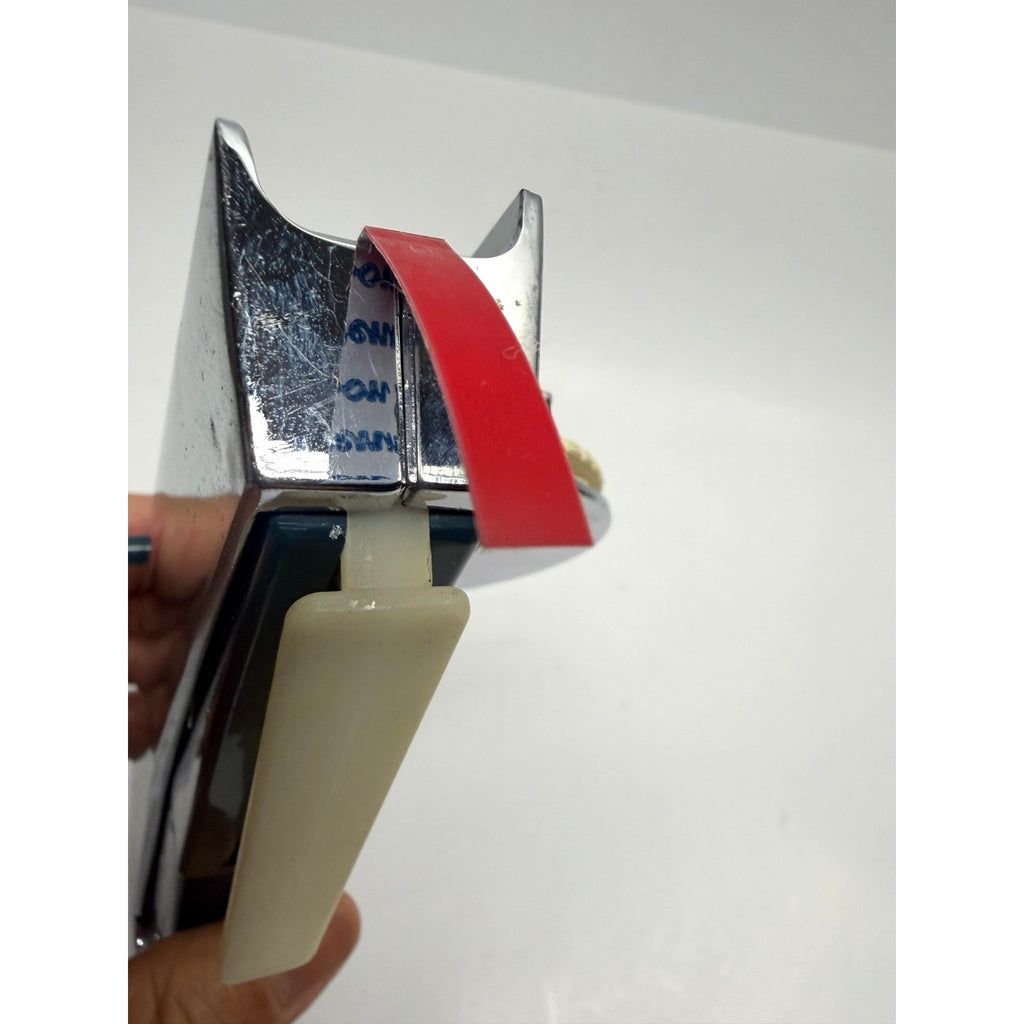 Vintage Dymo M-10 Tapewriter Chrome Embossing Label Maker Handheld