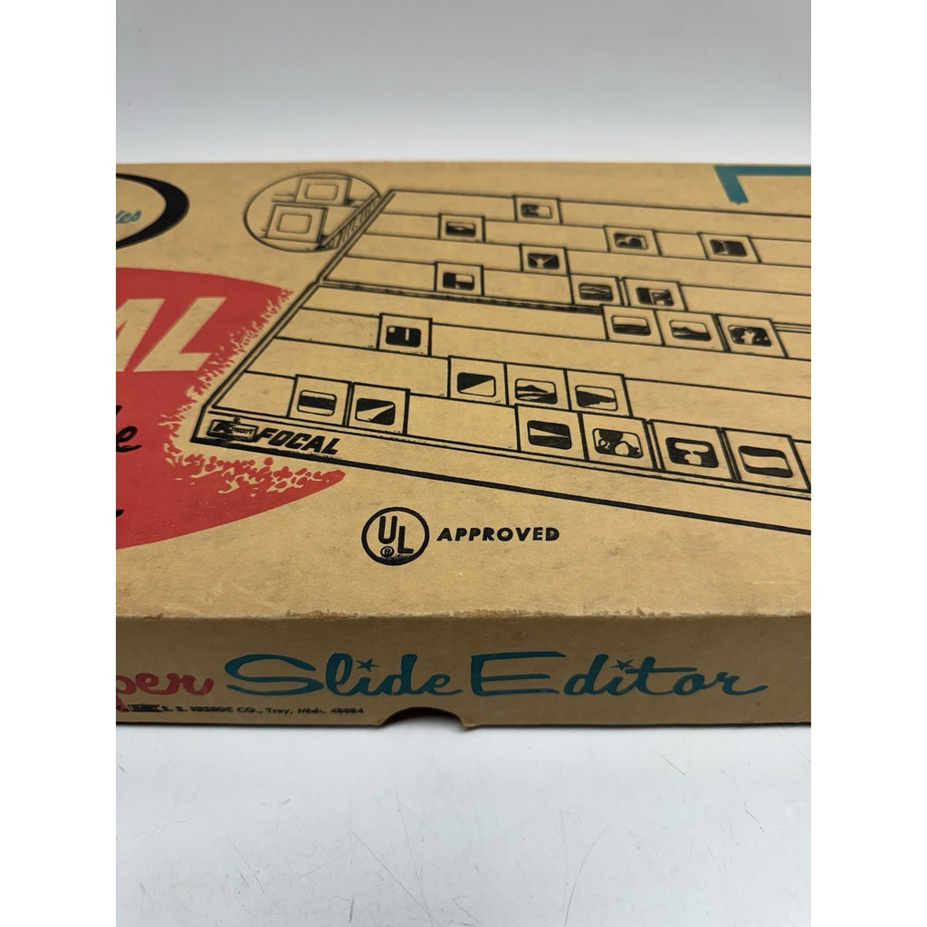 VINTAGE NOS Focal Dual-Light Super Slide Editor, Model: 20-00-28