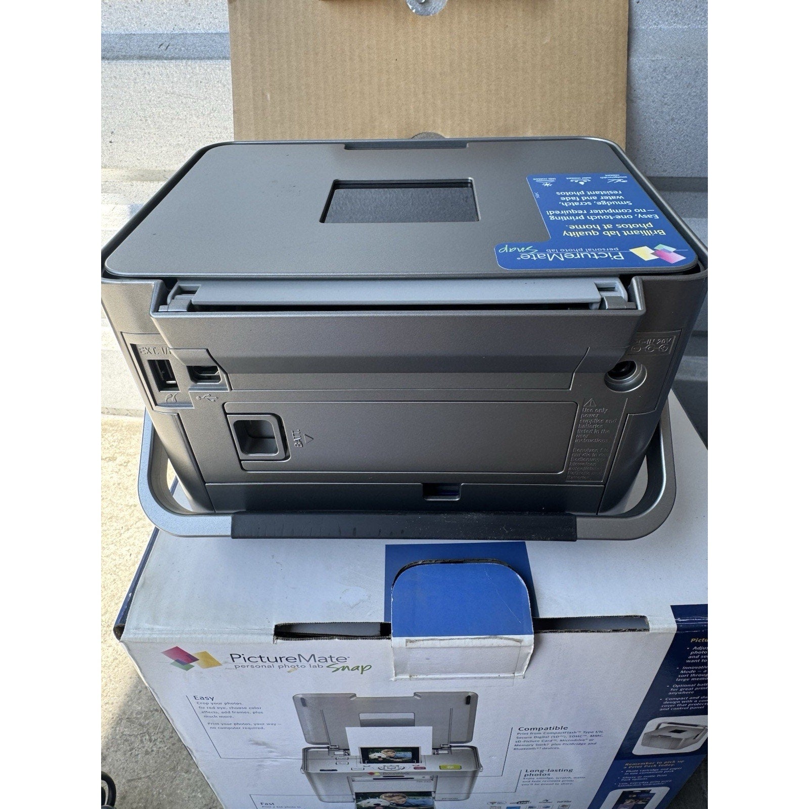 VINTAGE 2004 NOS Epson PictureMate PM 240 Photo Printer Portable Dash