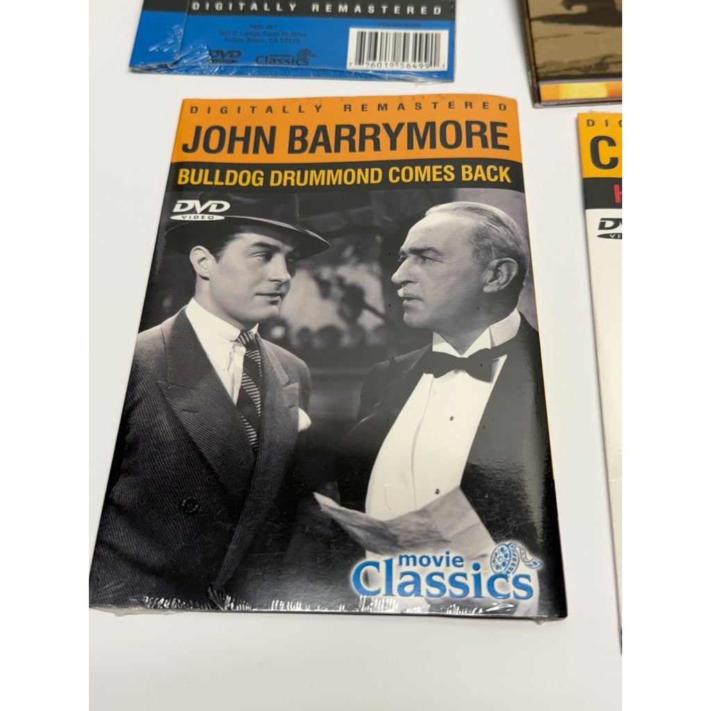 VTG Lot of 4 Classic DVDs: Cary Grant, Frank Sinatra, John Barrymore, Jack Benn