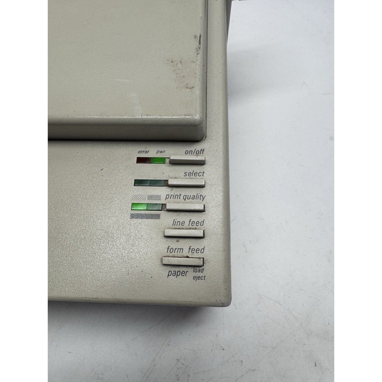 Vintage Apple ImageWriter II Dot Matrix Printer A9M0320 Power On - UNTESTED