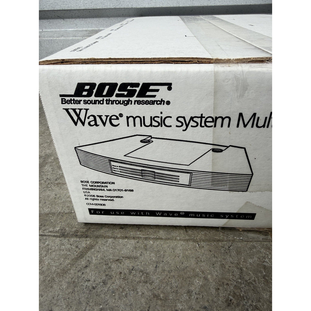 VINTAGE NOS Bose Wave Music System Multi-CD Changer Accessory Platinum White #1