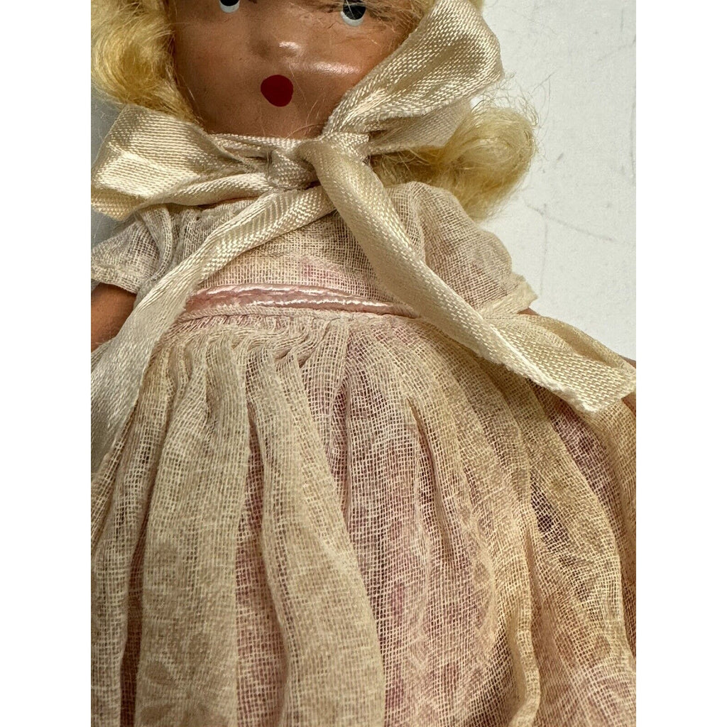 Vintage 1950s Nancy Ann Story Book Doll 5.5"