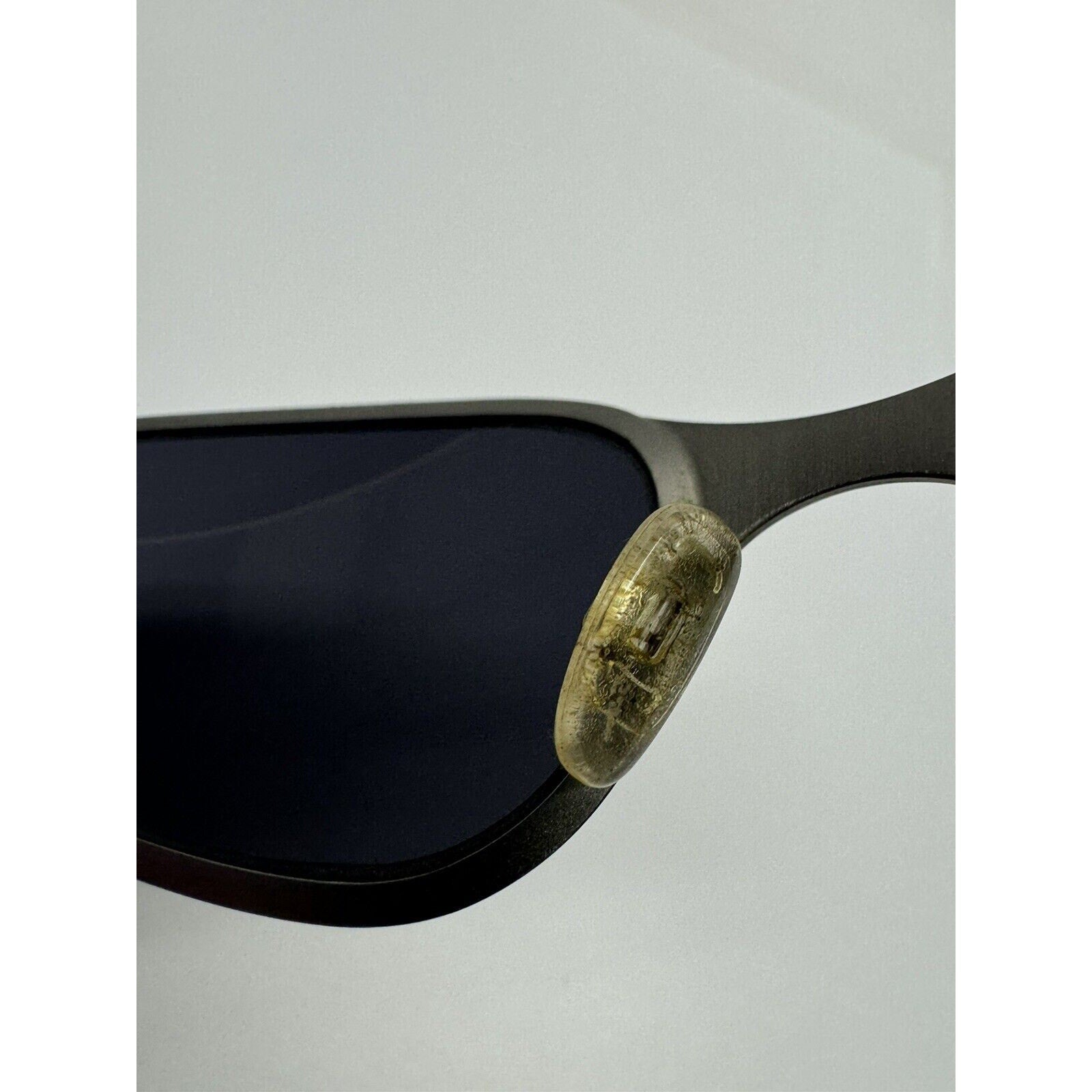 VINTAGE Oakley A Wire 1.0 Brushed Thick / Black Iridium SKU: 05-565 - EXCELLENT!