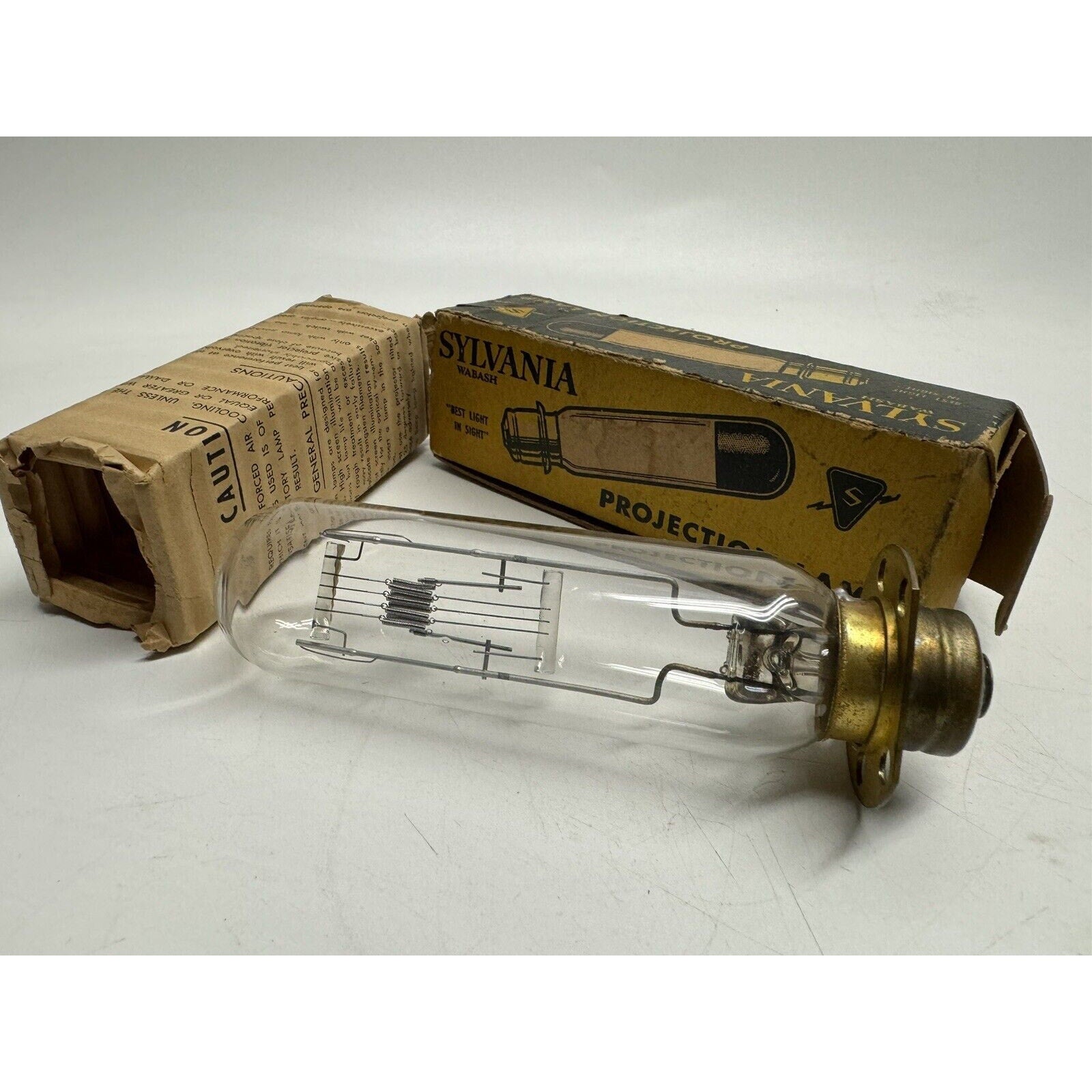 CLG CLS SYLVANIA Projector Bulb Projection Lamp BLUE TOP 750w NOS ORIGINAL BOX
