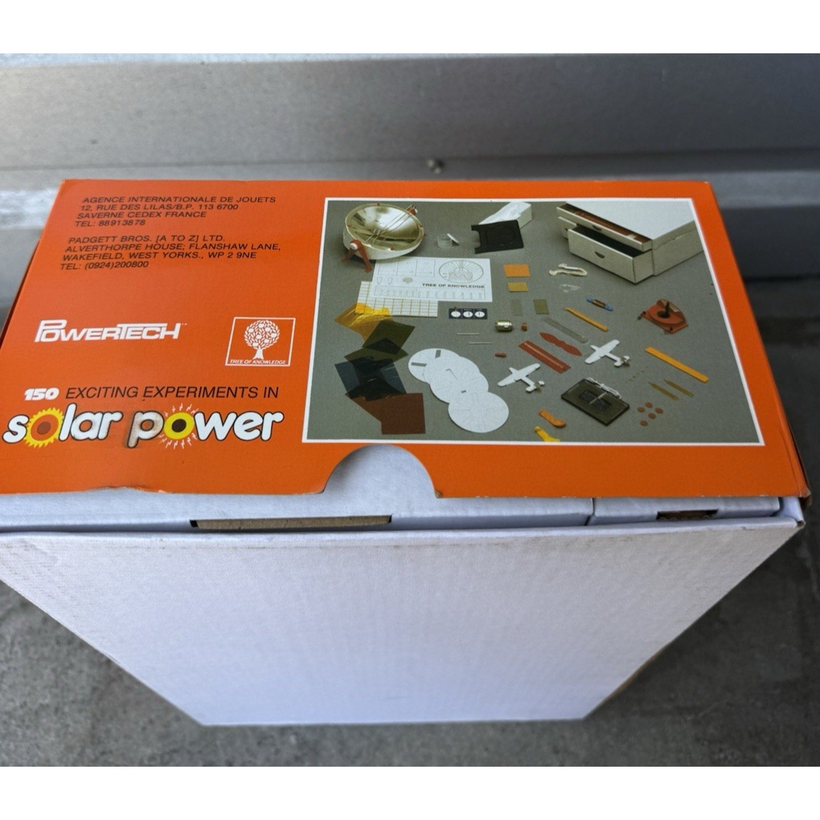 Vintage NOS Game PowerTech Solar Power Tree of Knowledge Educational ISRAEL
