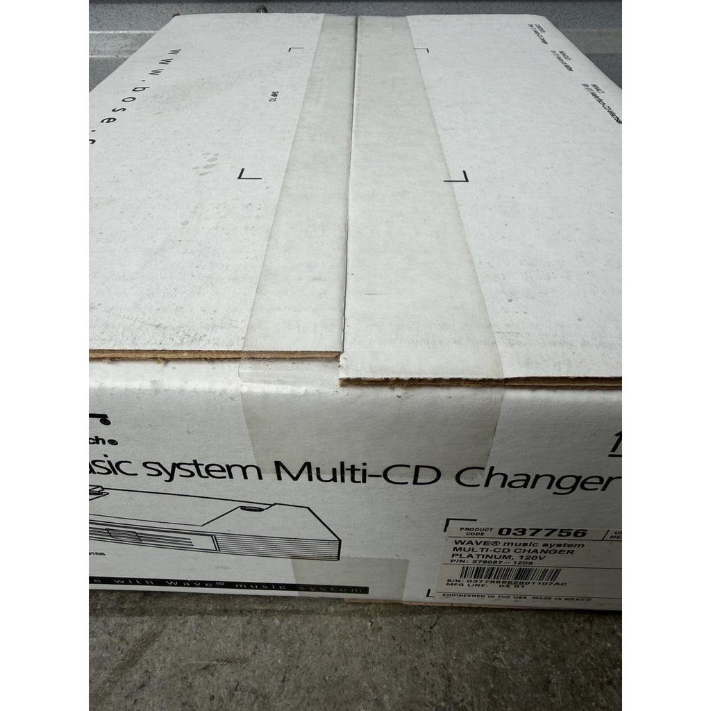 VINTAGE NOS Bose Wave Music System Multi-CD Changer Accessory Platinum White #1