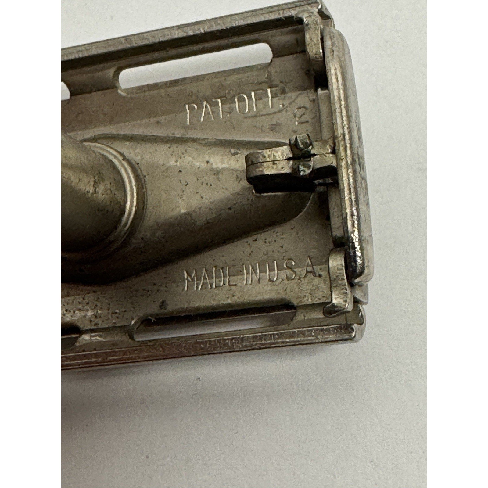 Vintage 1957 Gillette Flare Tip Super Speed Safety Razor/C2