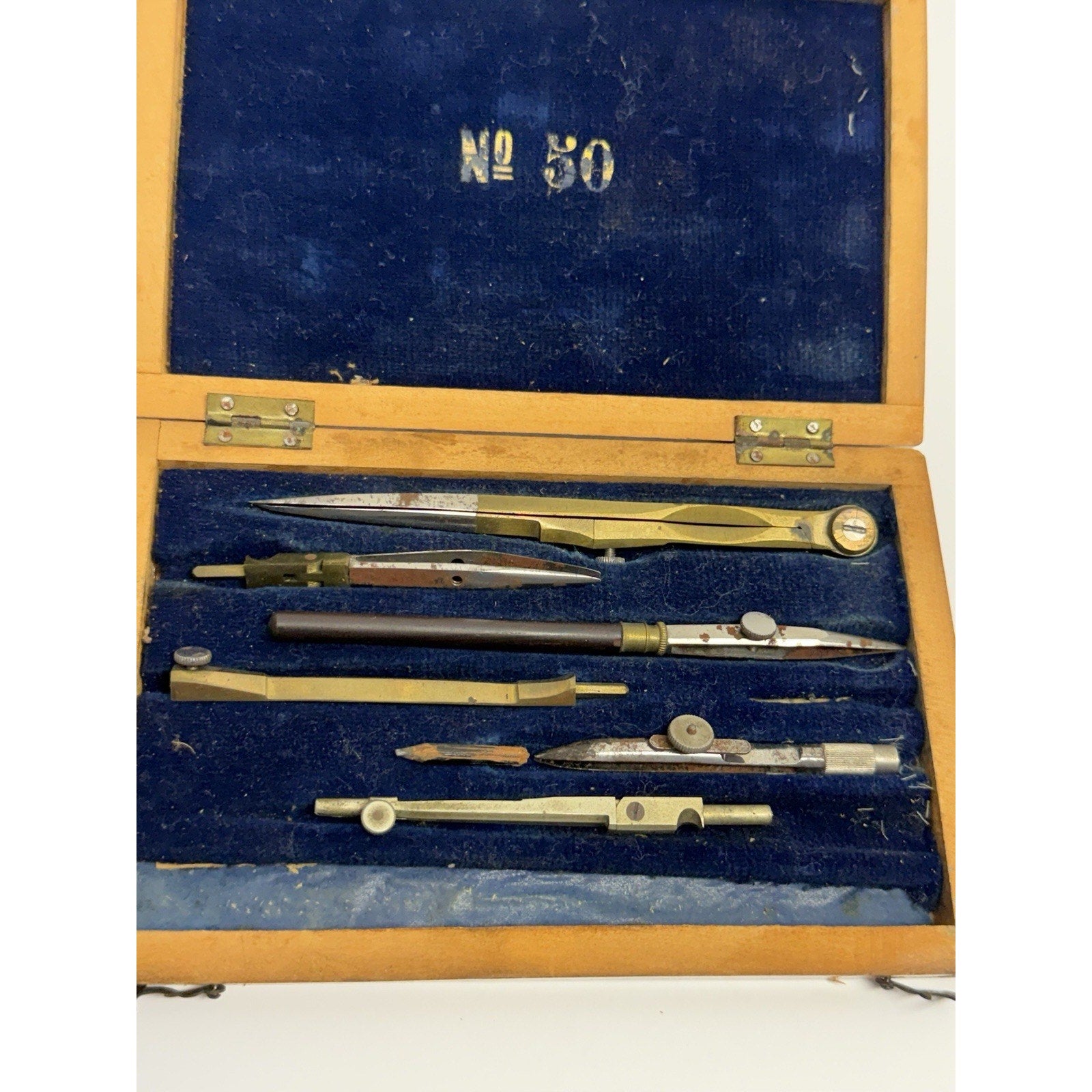 VINTAGE COMPAS SUPERIEURS BREVETES S. G. D. G. Drafting Set
