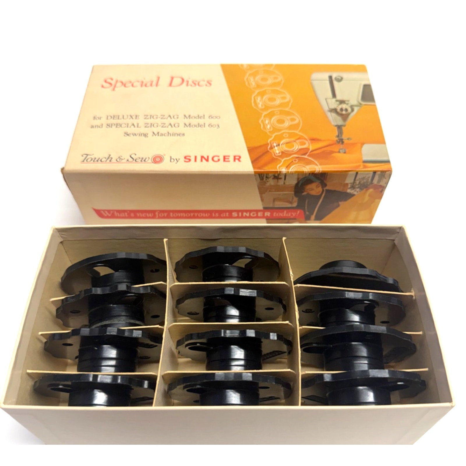 Vintage Singer Special Discs for DeluxeZIG-ZAGModel600 + SpecialZIG-ZAGModel603