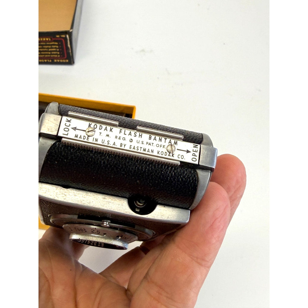 Vintage Kodak Flash Bantam Vintage Folding 35mm Camera 48mm f/4.5 Lens NEW