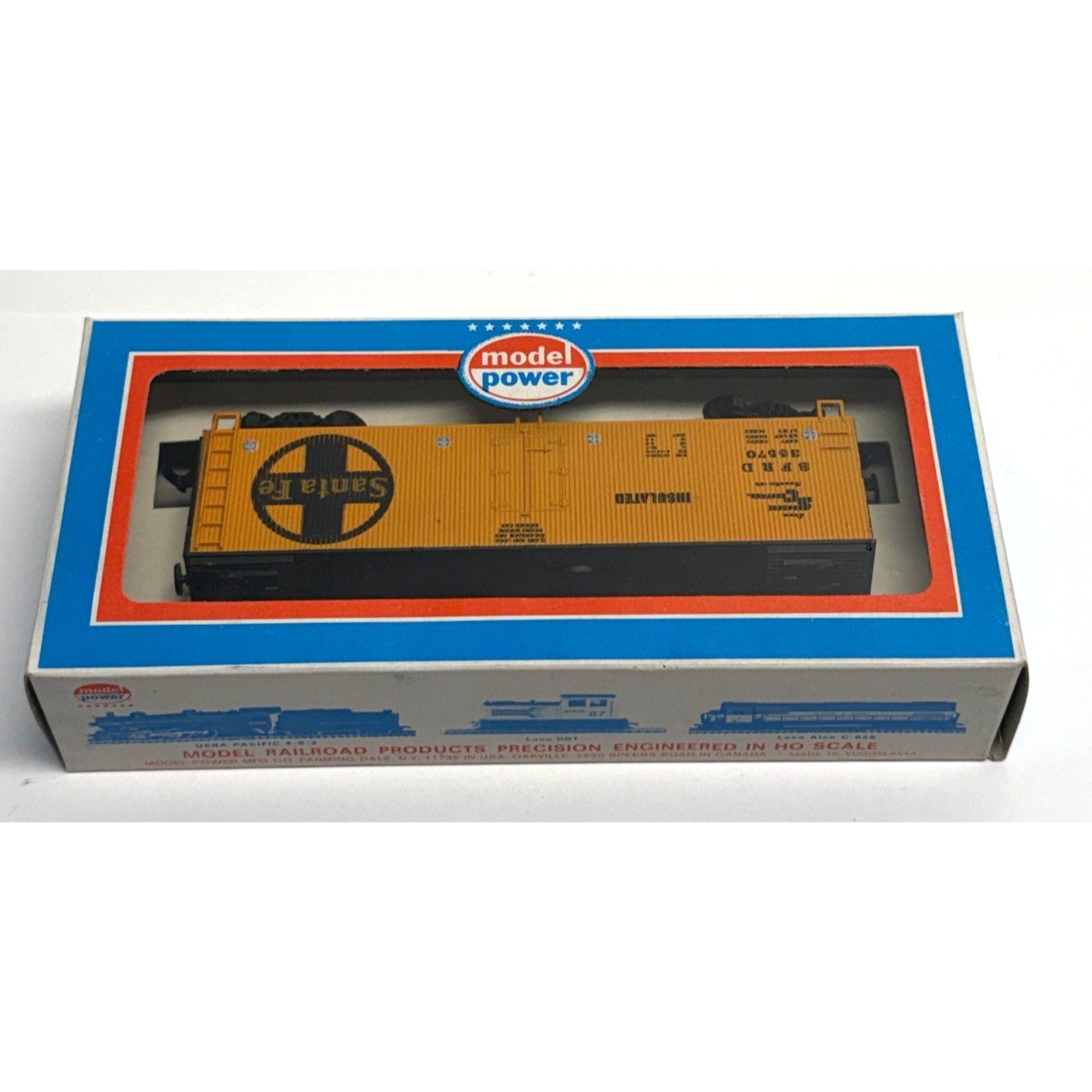 Vintage NEW Model Power HO Gauge SANTA FE Box Car