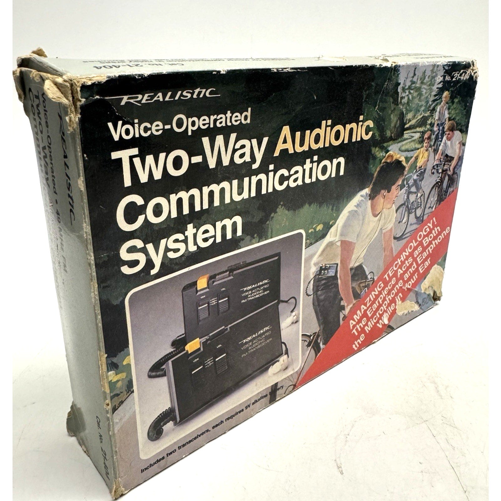 VINTAGE Realistic 21-404 Voice-Operated Two-Way Audionic Communication System