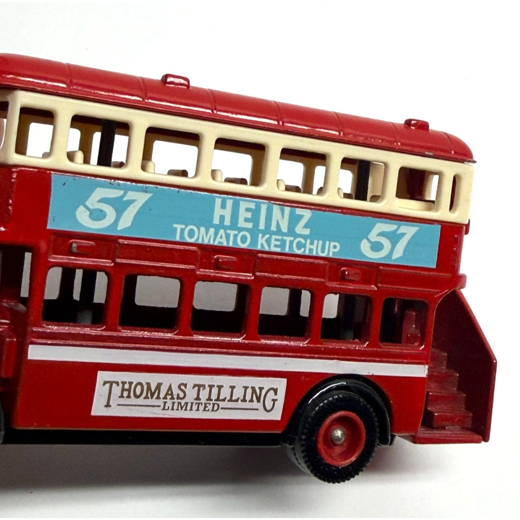 Vintage Lledo Days Gone 15012 1932 AEC Regent Double Deck Bus Heinz