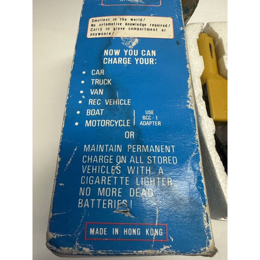 VINTAGE NOS Mr. Charge Automotive Battery Charger Made in USA