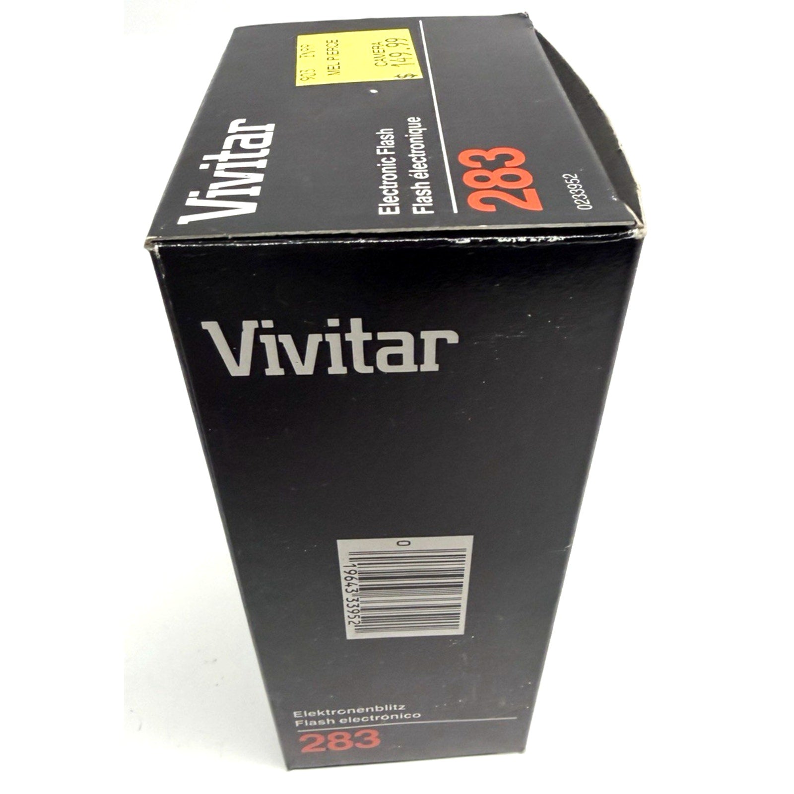 Vintage Sealed New Condition Vivitar 283 Mountable Auto Thyristor Camera Flash