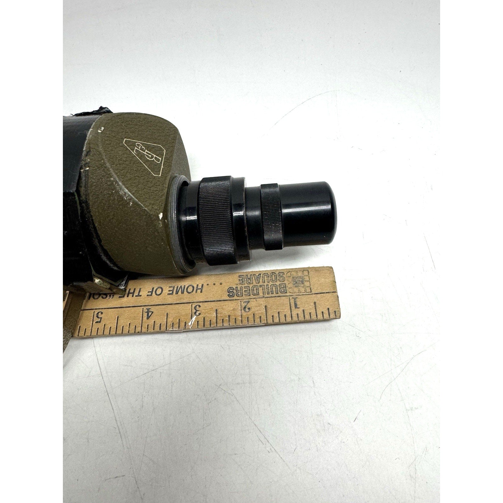 VINTAGE RARE Bausch & Lomb Military WW II Spotting Scope Green 1942
