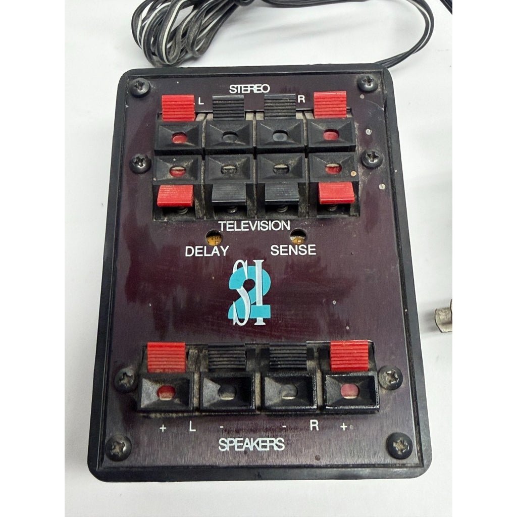 Vintage NILES ABS-1 Speaker Level Automatic A-B Switcher with Adapter