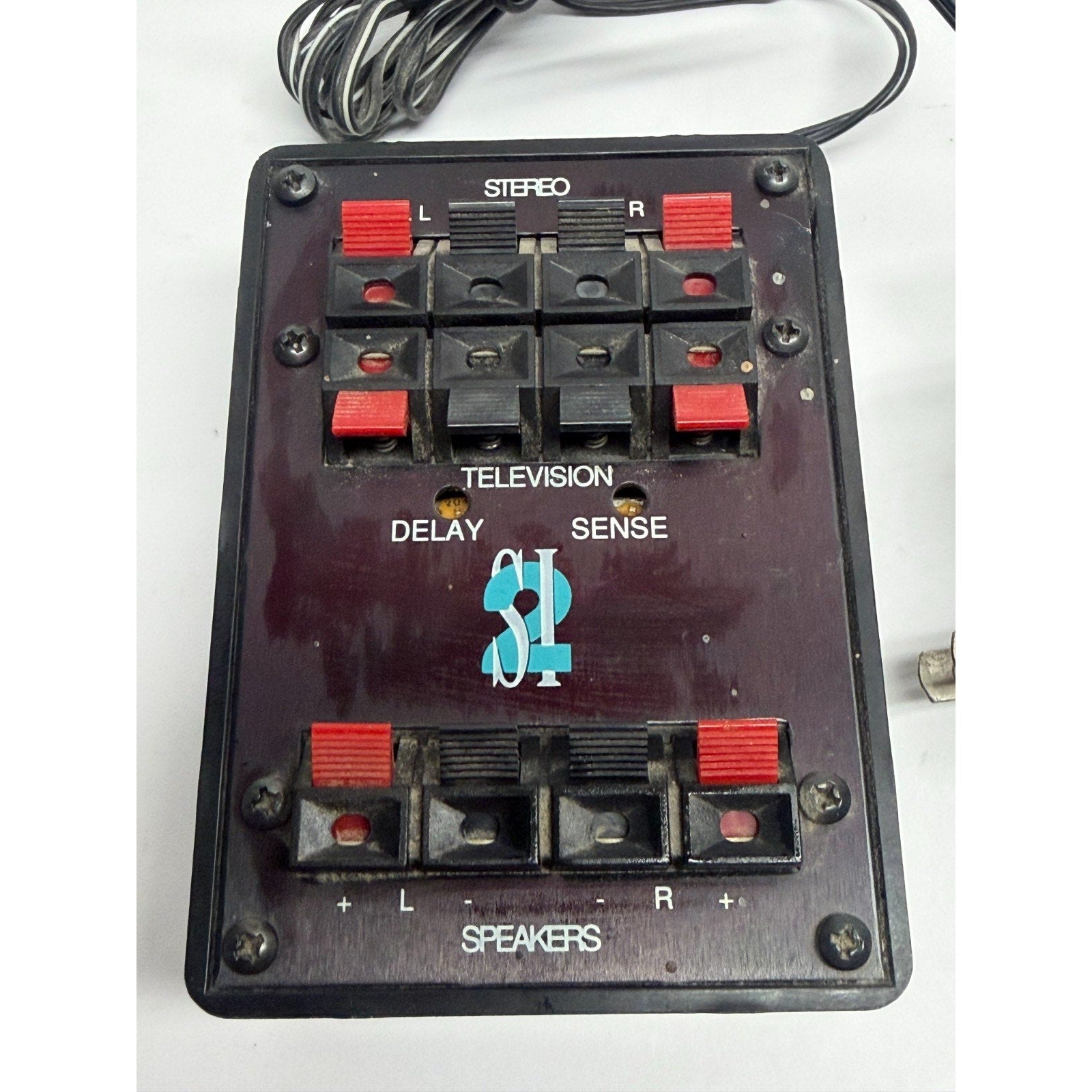 Vintage NILES ABS-1 Speaker Level Automatic A-B Switcher with Adapter