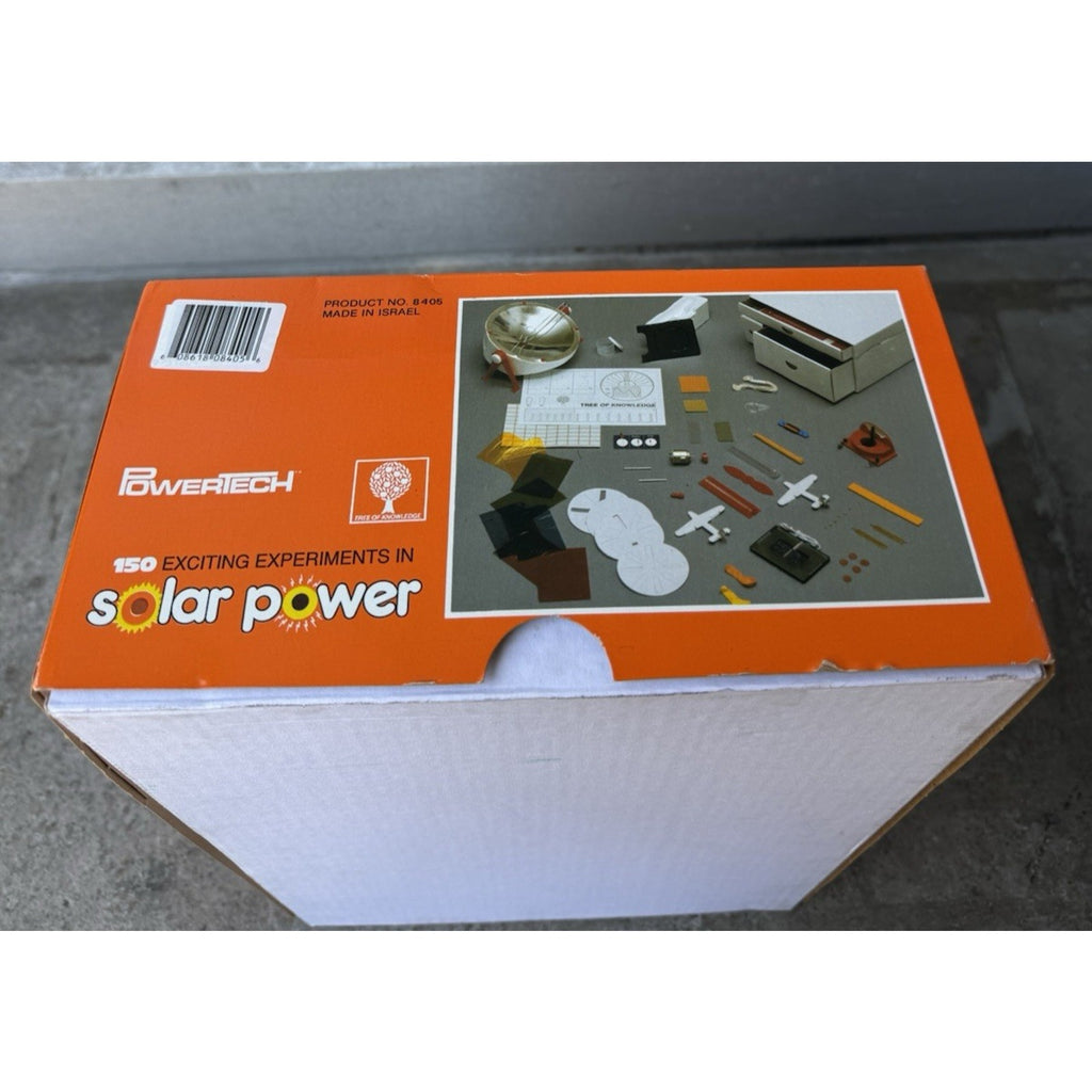 Vintage NOS Game PowerTech Solar Power Tree of Knowledge Educational ISRAEL