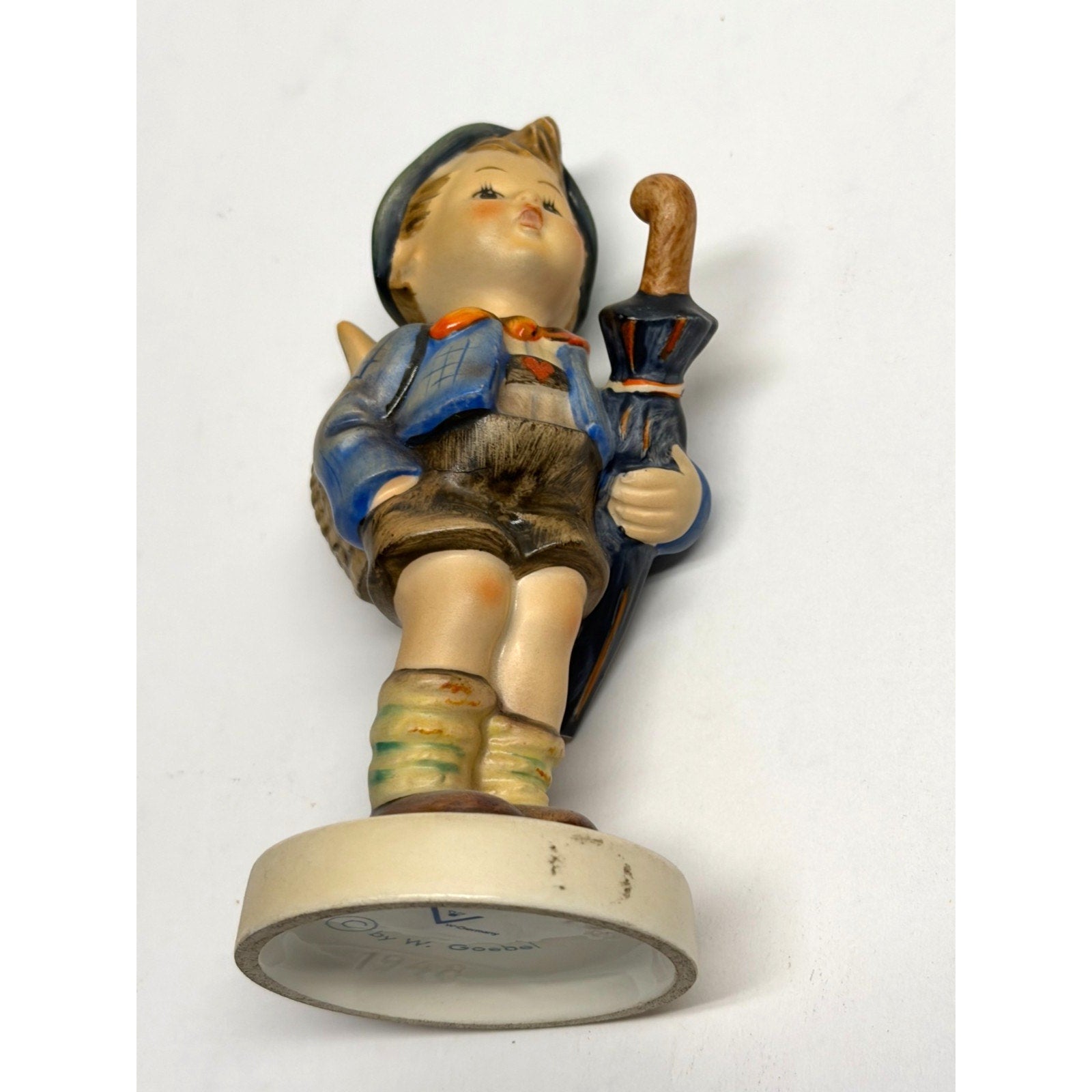 Vintage Hummel Goebel Figurine #198 "Home From Market" TMK-2 Full Bee