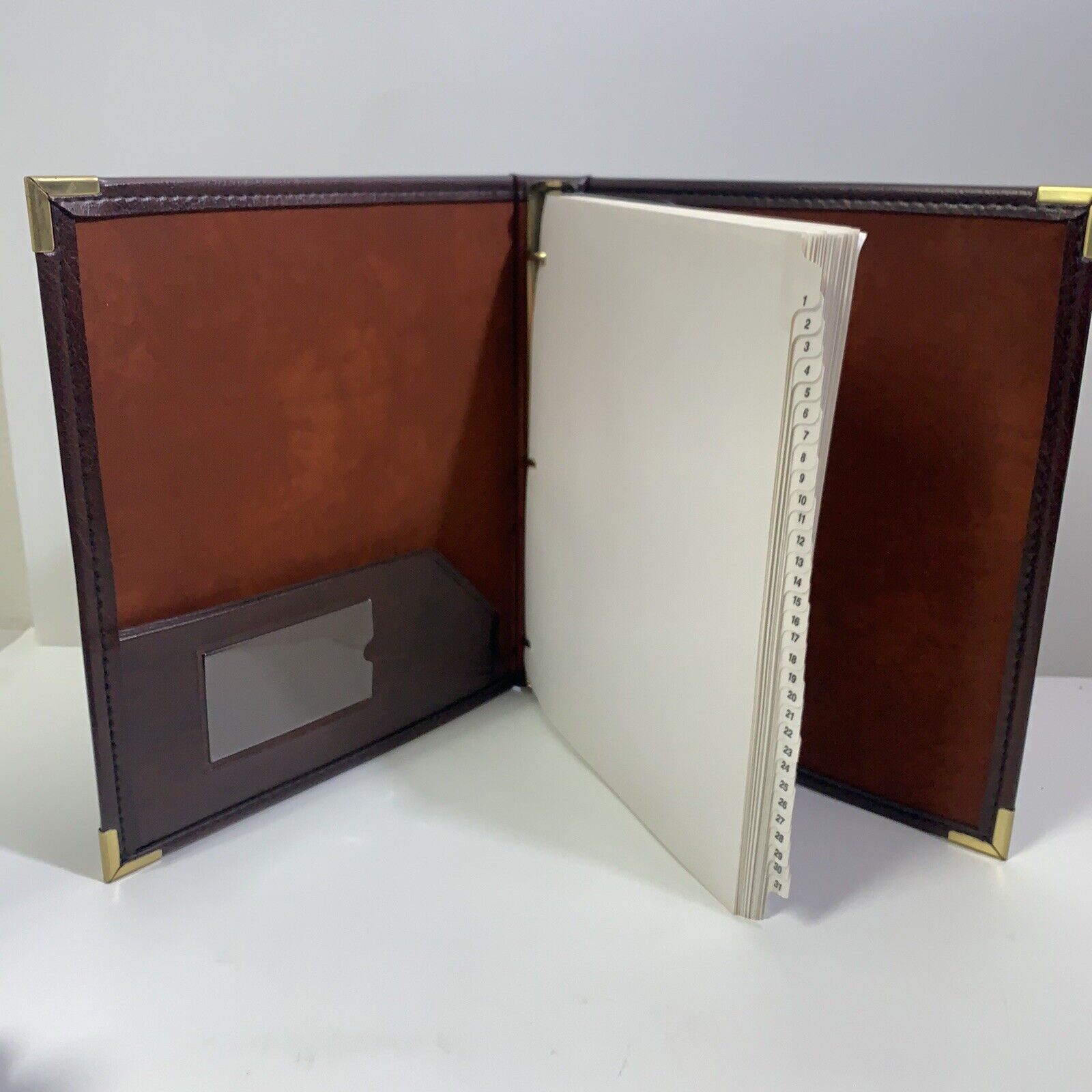 Vintage Boorum & Pease Spiral Month Daily Planner Binder Made in USA