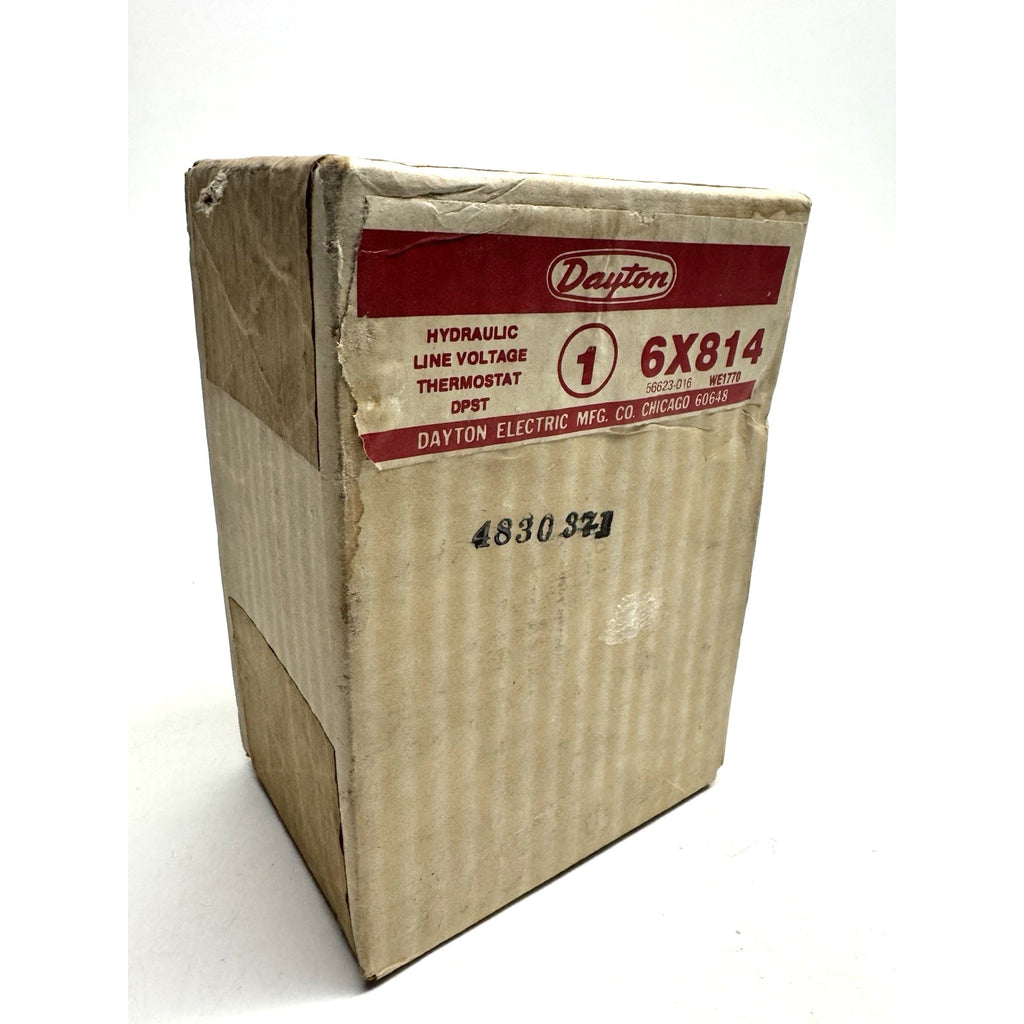 VINTAGE FACTORY SEALED Dayton Hydraulic Line Vontage Thermostat DPST 6X814