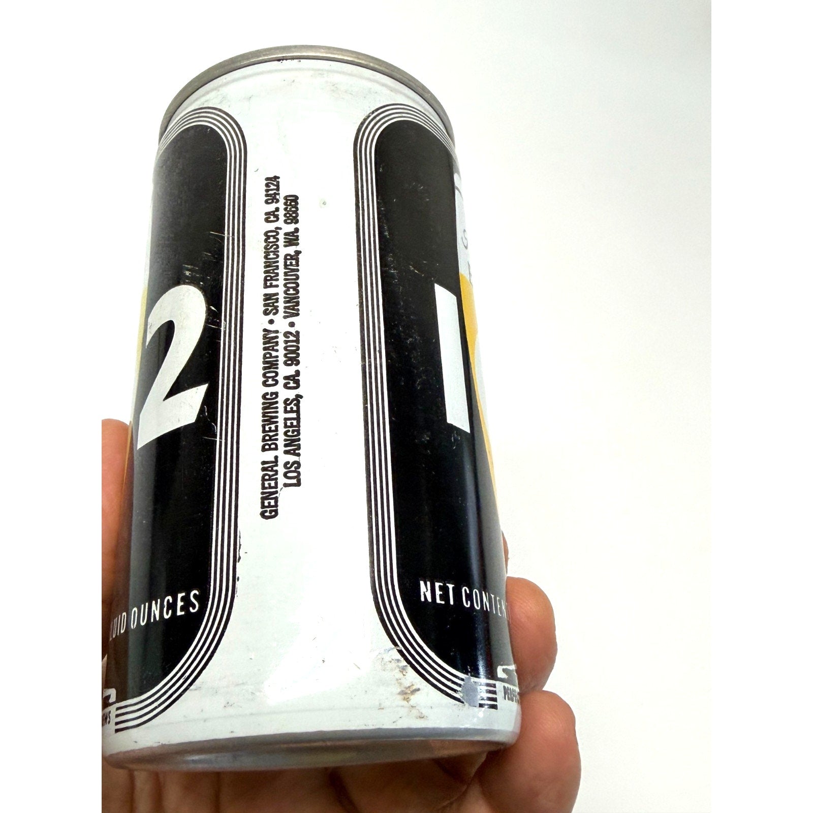 Vintage Pale Dry Brew 102 Beer Pull Top Beer Can General Brewing Company