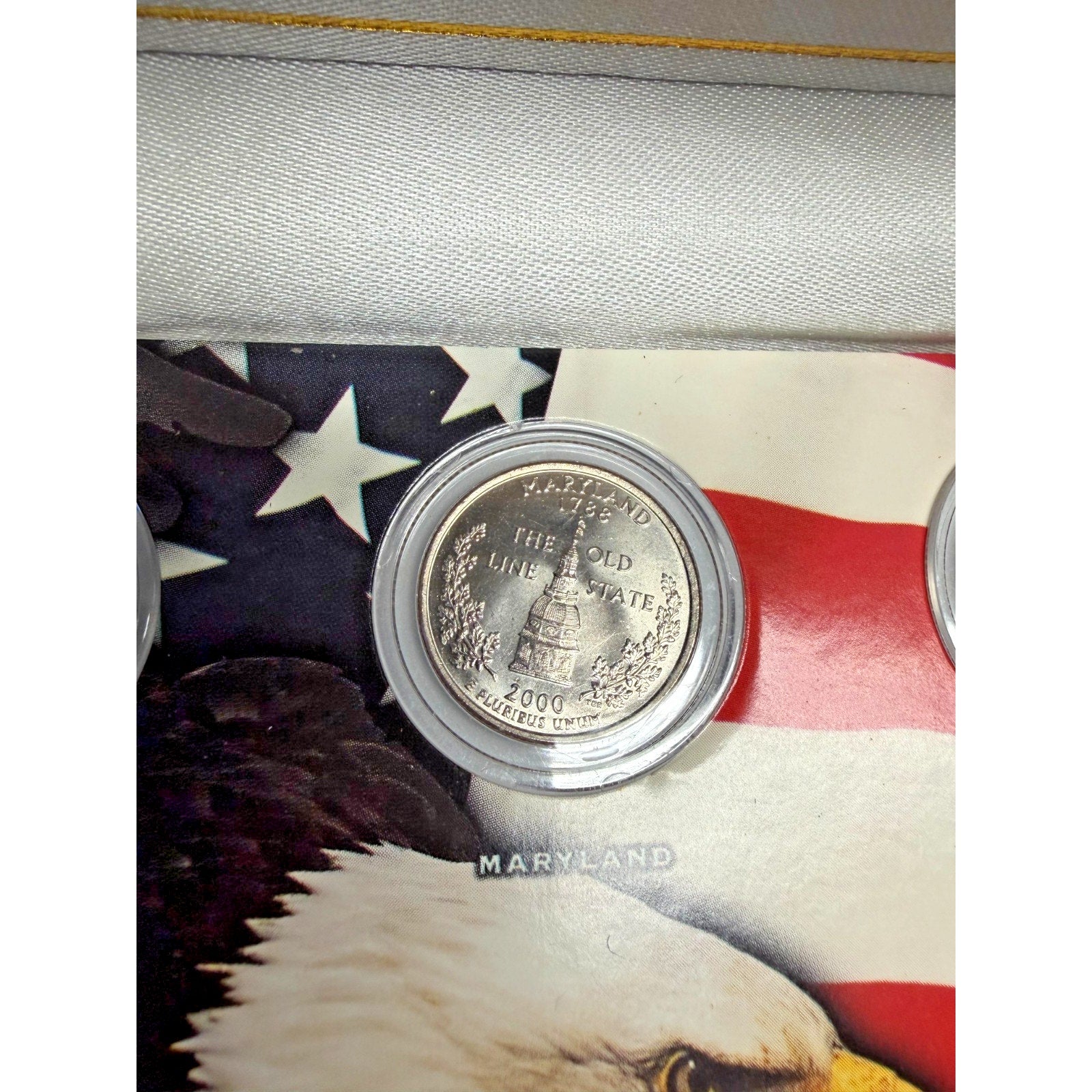 Vtg 2000 Mint State Quarter Collection 5-Coin Set World Reserve MonetaryExchange