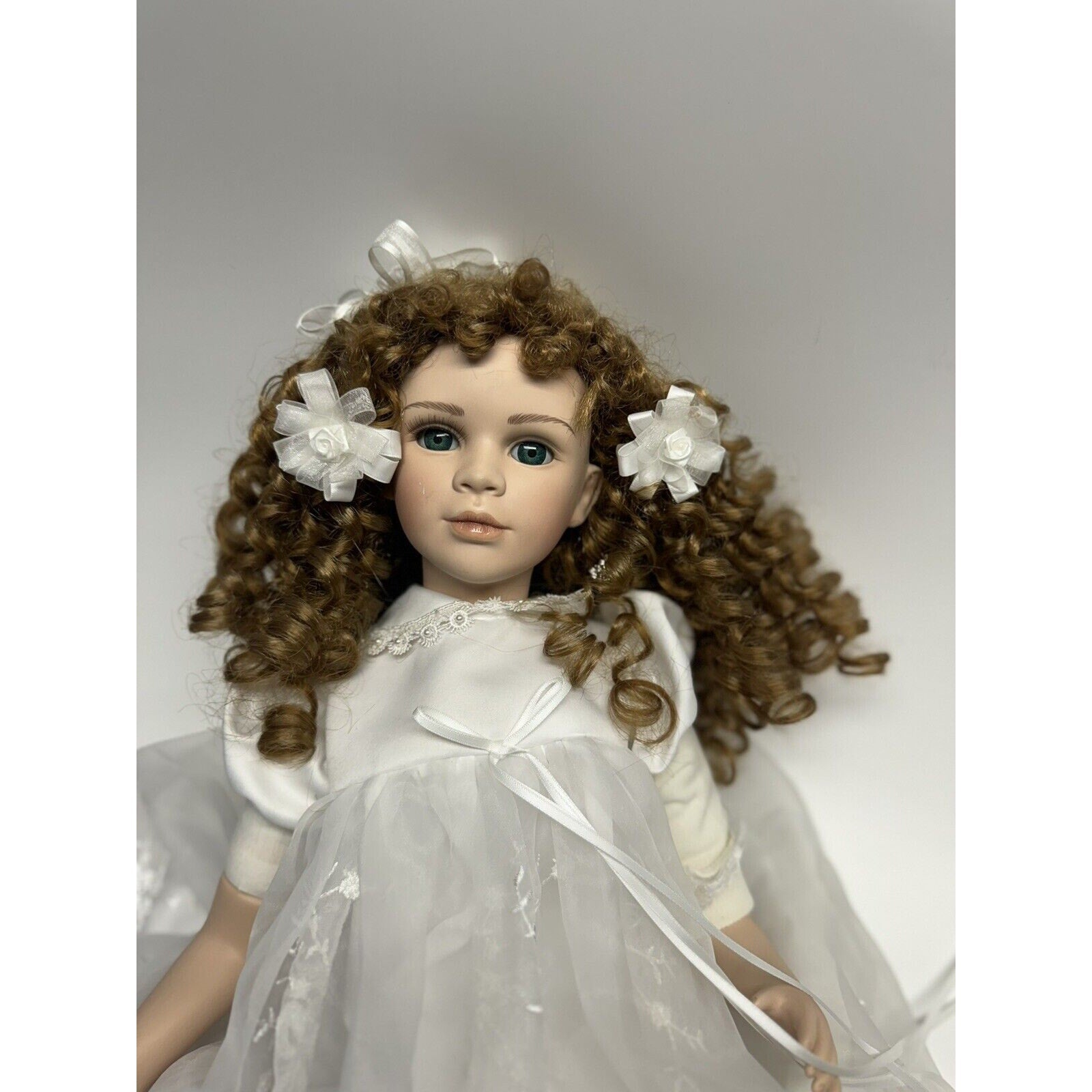 VINTAGE Porcelain Doll 28” The Broadway Collection 0182/2400