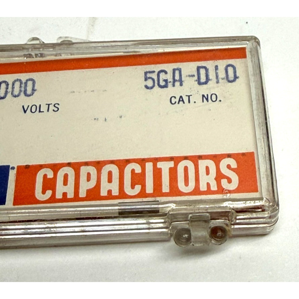 Vintage NOS Sprague .001uF 1000V Cera-Mite Ceramic Disc Capacitors 5GA-D10