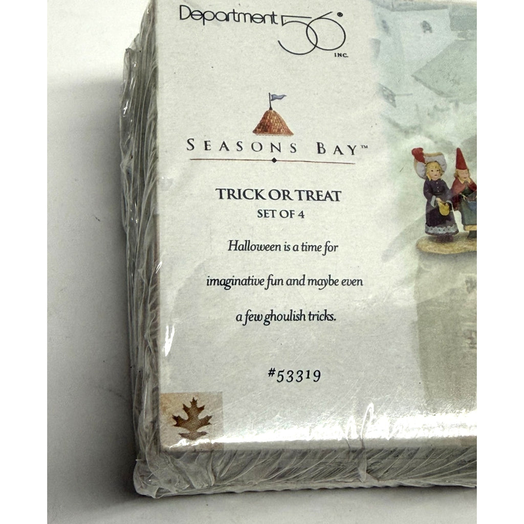 VTG Dept 56 seasons Bay accessories trick-or-treat 53319 Halloween