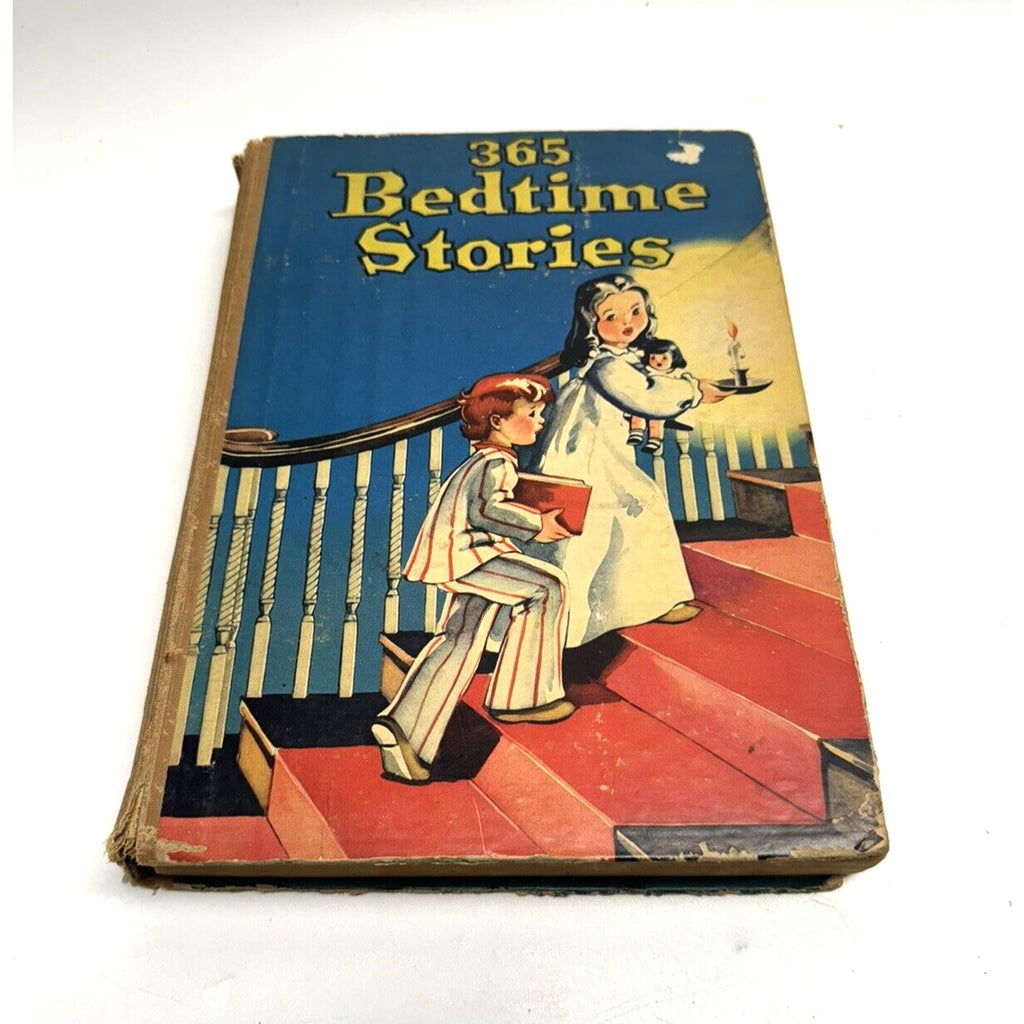 VINTAGE "RARE" 365 Bedtime Stories Book By Viola Ruth Lowe 1937 Whitman Pub Co