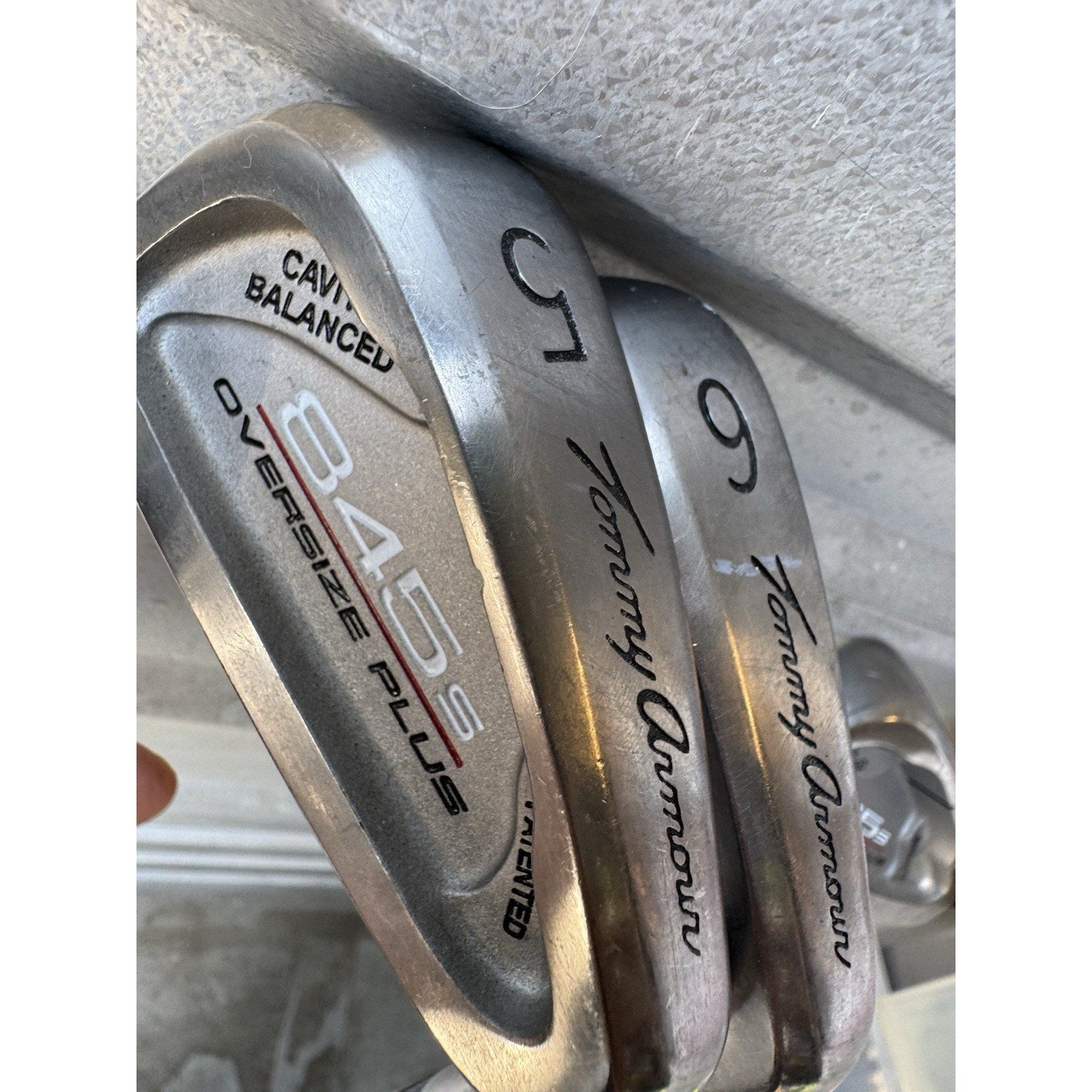 8 Pieces Tommy Armour 845s Oversize Plus Iron Set RH Graphite W-FLEX