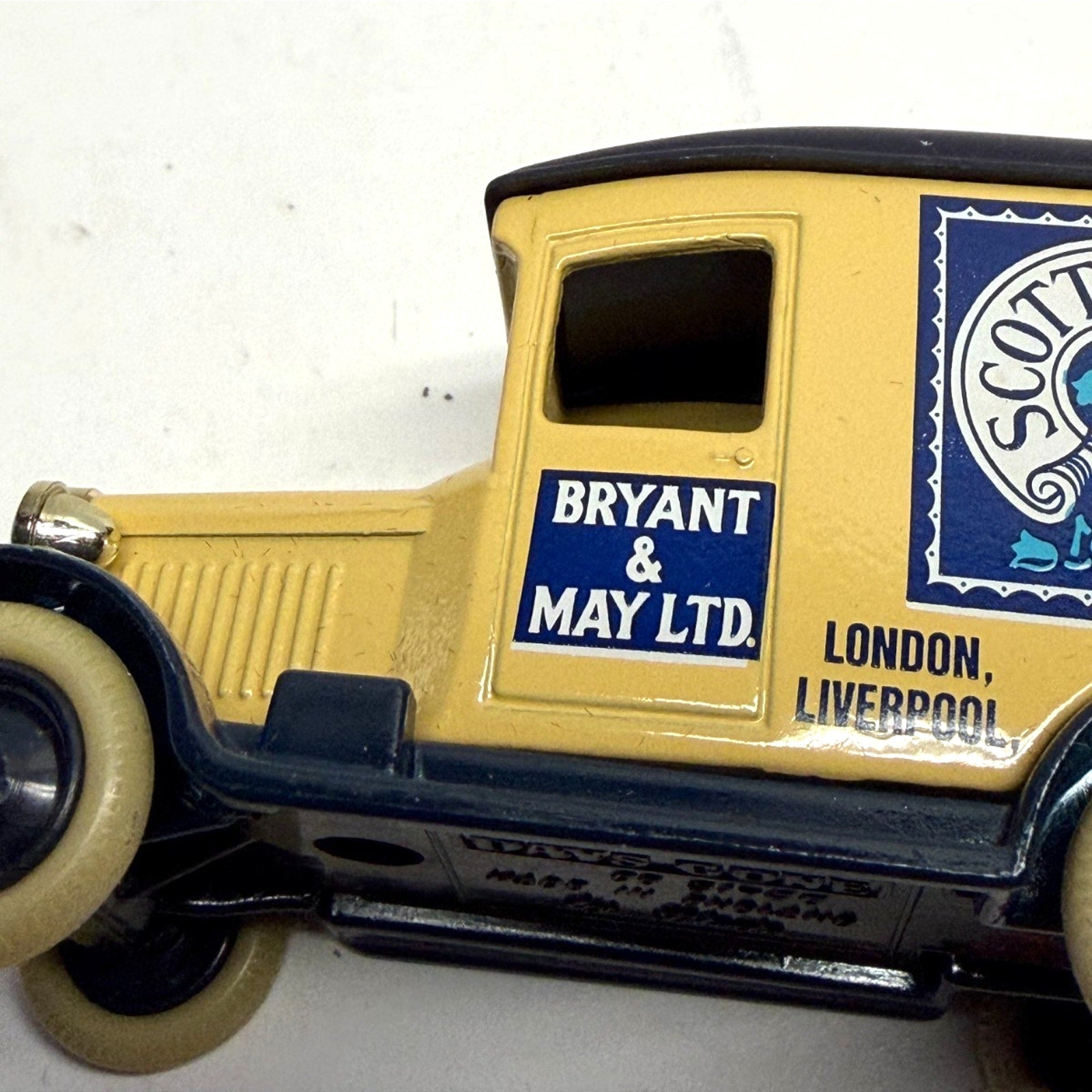 VTG Lledo Days Bryant & May SCOTTISH BLUEBELL MATCHES Chevrolet Truck Lorry Van