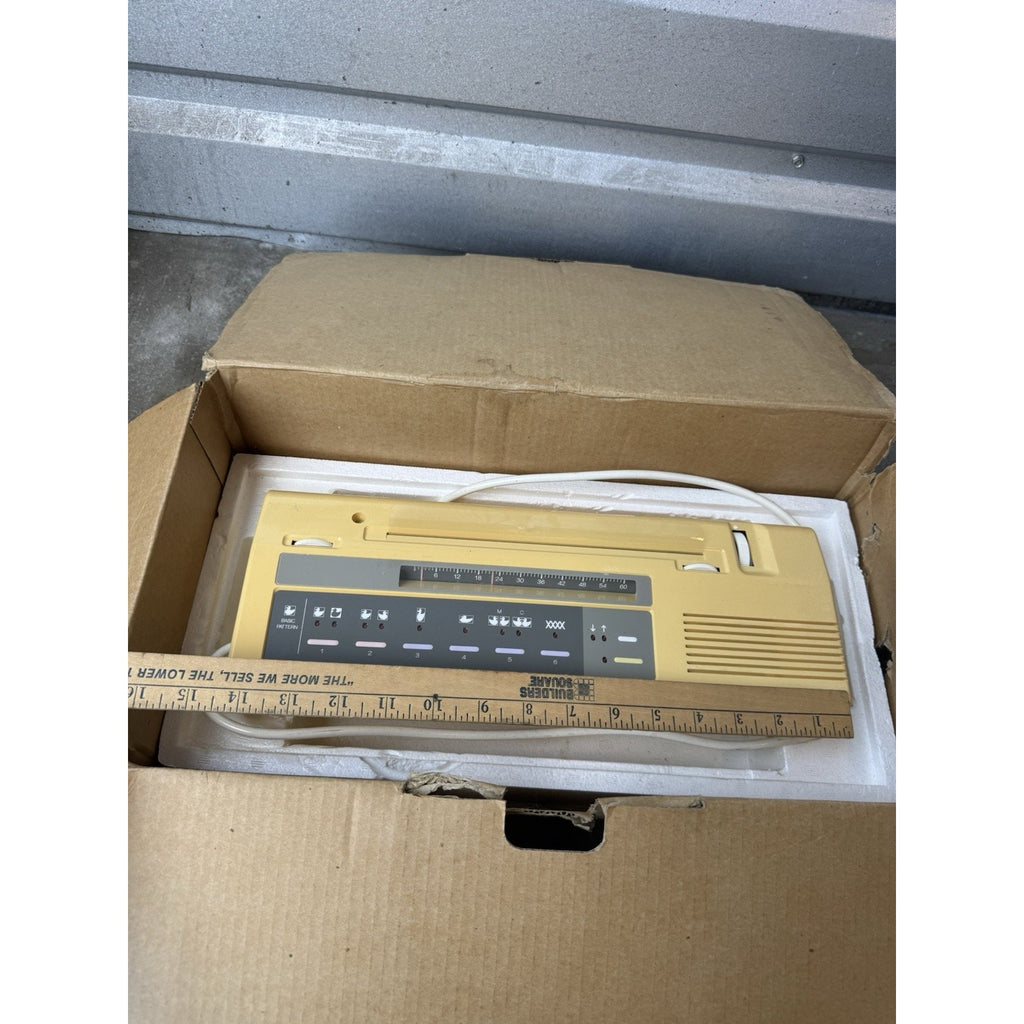 VINTAGE NOS Silver/Studio EC1 Pattern Controller Knitting Machine Made in Japan