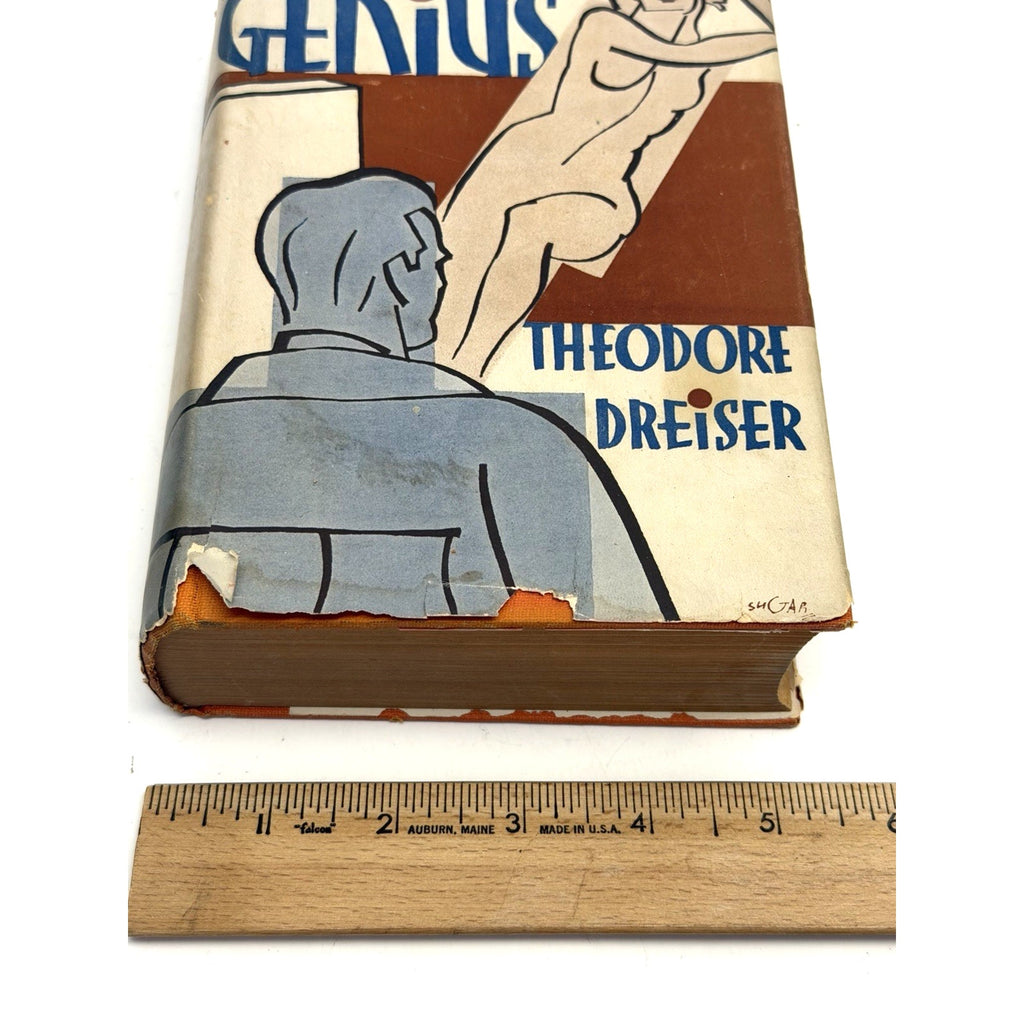 VINTAGE RARE 1931 The Genius by Theodore Dreiser Published by Horace Liveright
