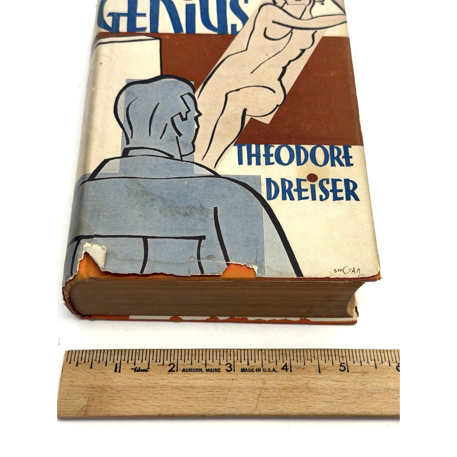 VINTAGE RARE 1931 The Genius by Theodore Dreiser Published by Horace Liveright