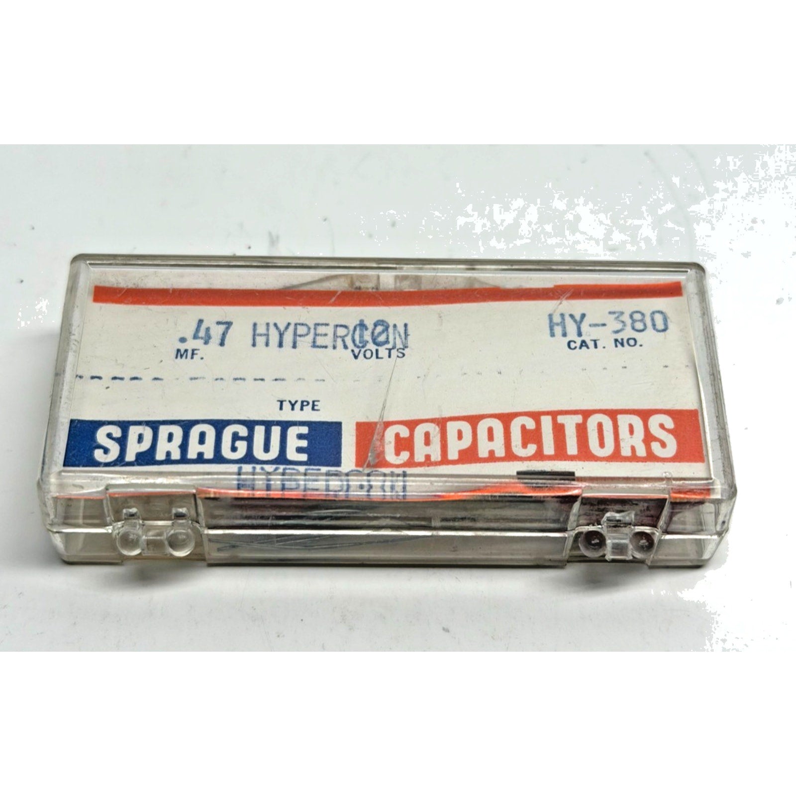 Vintage Sprague .47 MF Hypercon Capacitor HY-380 NOS Cera-Mite